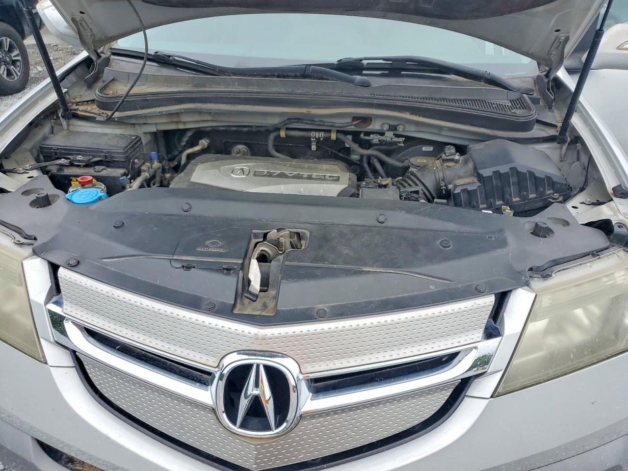 2008 Acura Mdx Technology Silver vin: 2HNYD284X8H535901