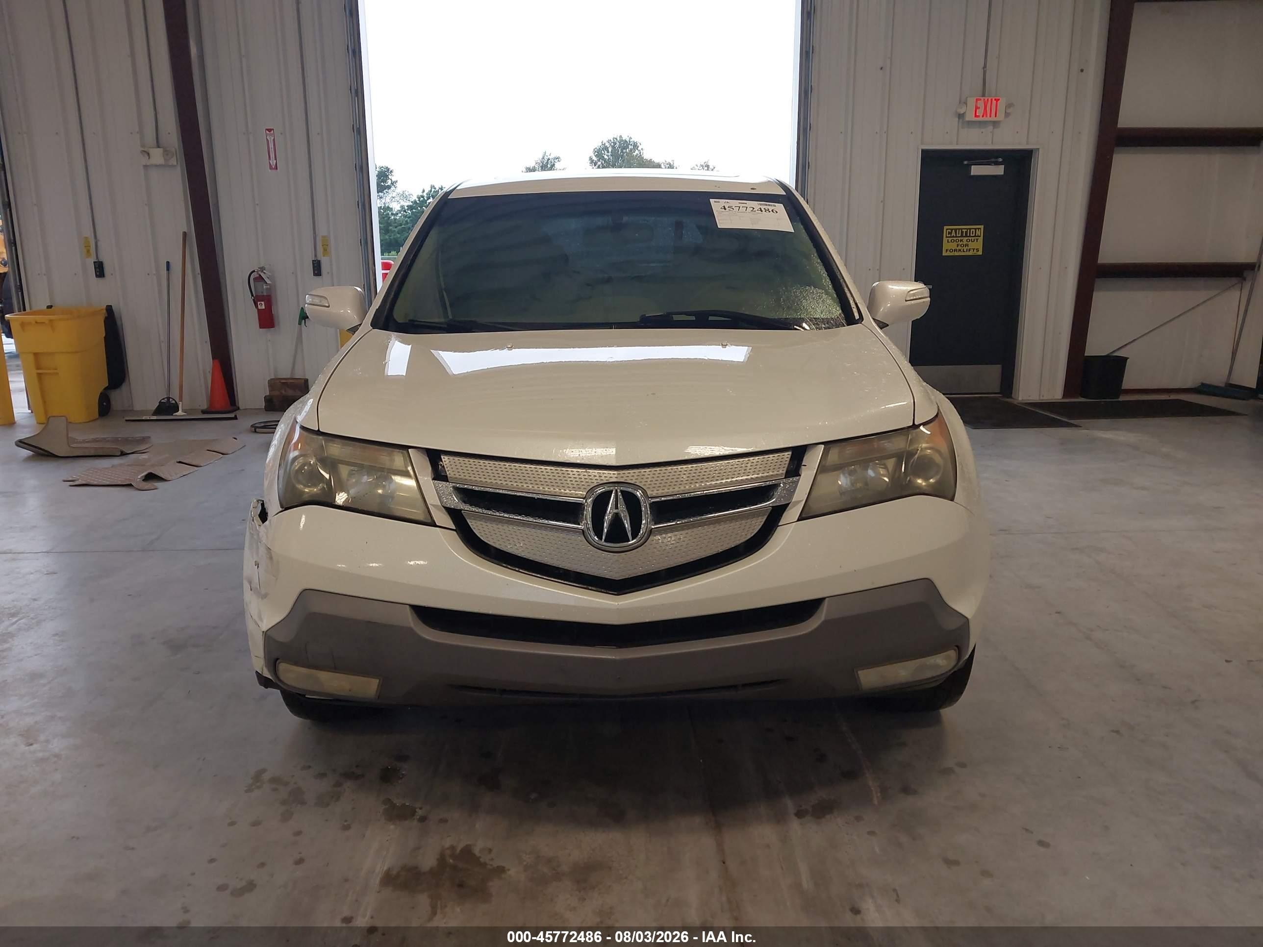 2008 Acura Mdx Technology Package Белый vin: 2HNYD284X8H556697