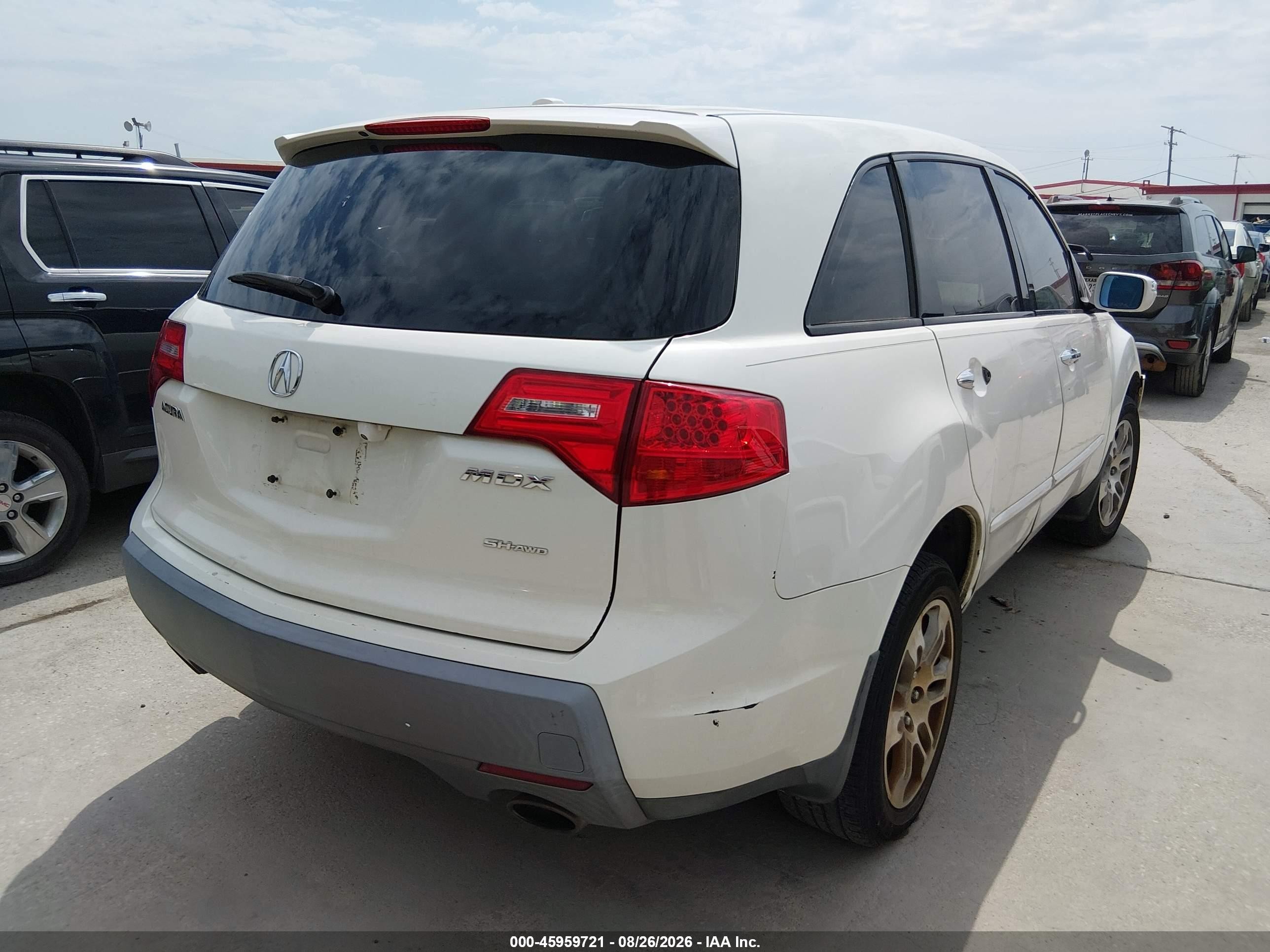 2009 Acura Mdx Technology Package Champagne vin: 2HNYD284X9H505699