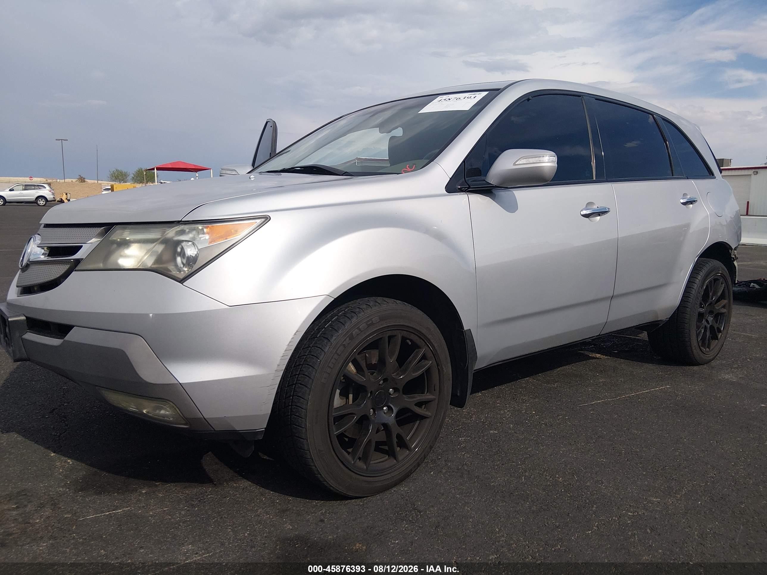 2009 Acura Mdx Technology Package Silver vin: 2HNYD284X9H512085