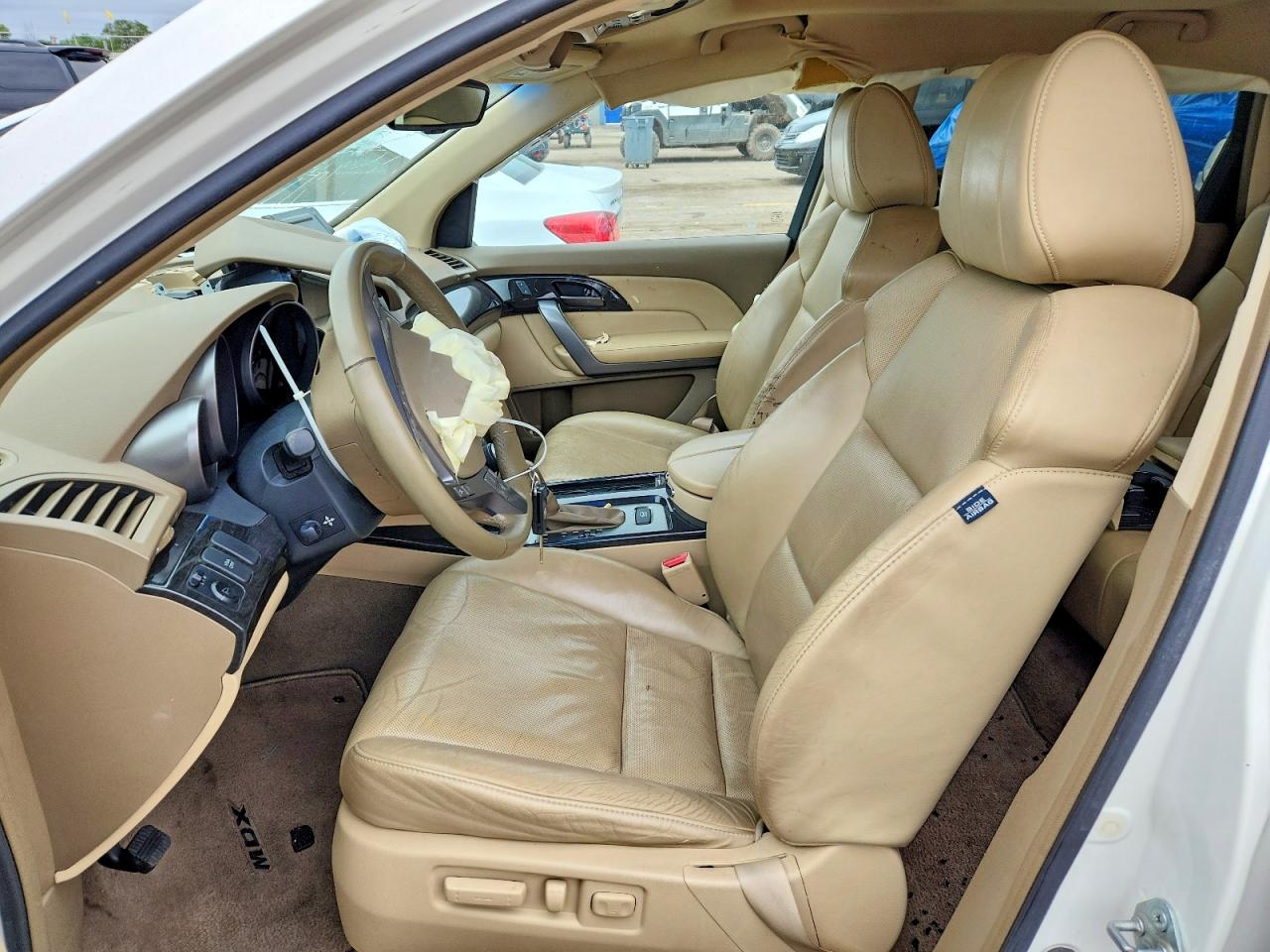 2008 Acura Mdx Sport White vin: 2HNYD28518H505680