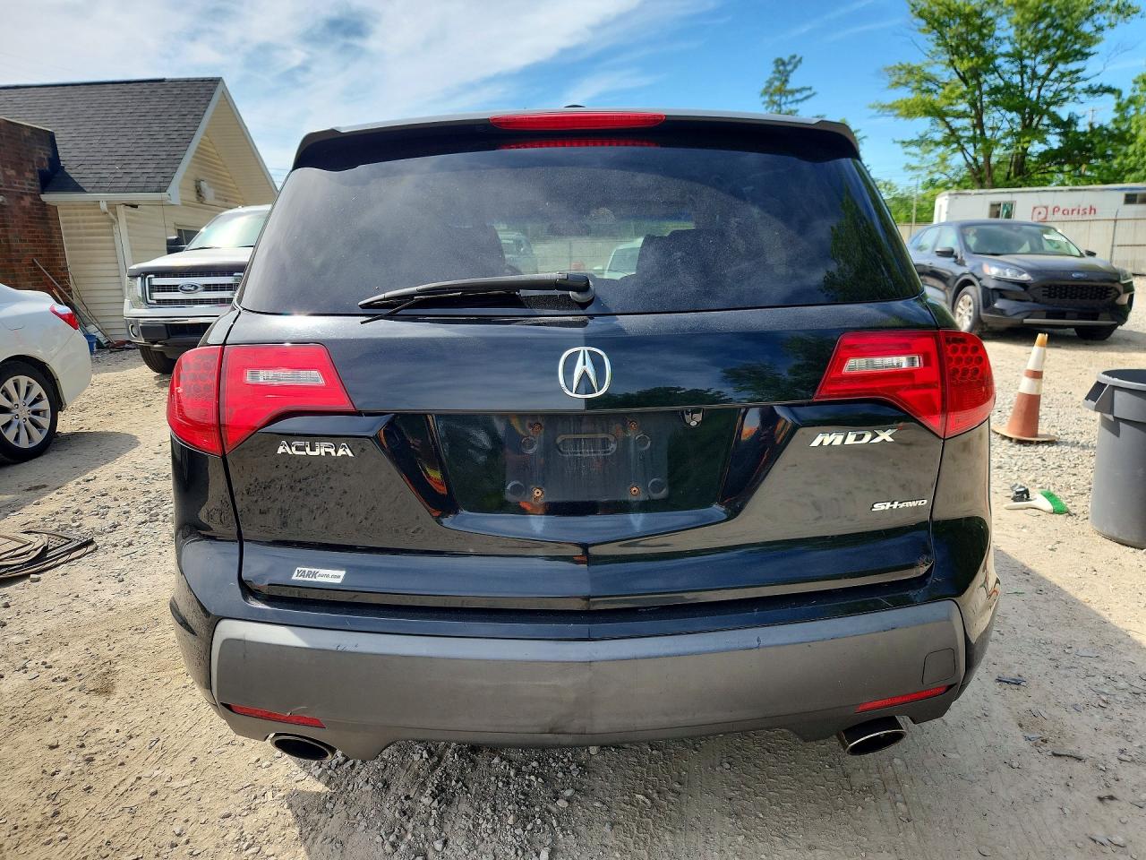 2007 Acura Mdx Sport Black vin: 2HNYD28557H509293