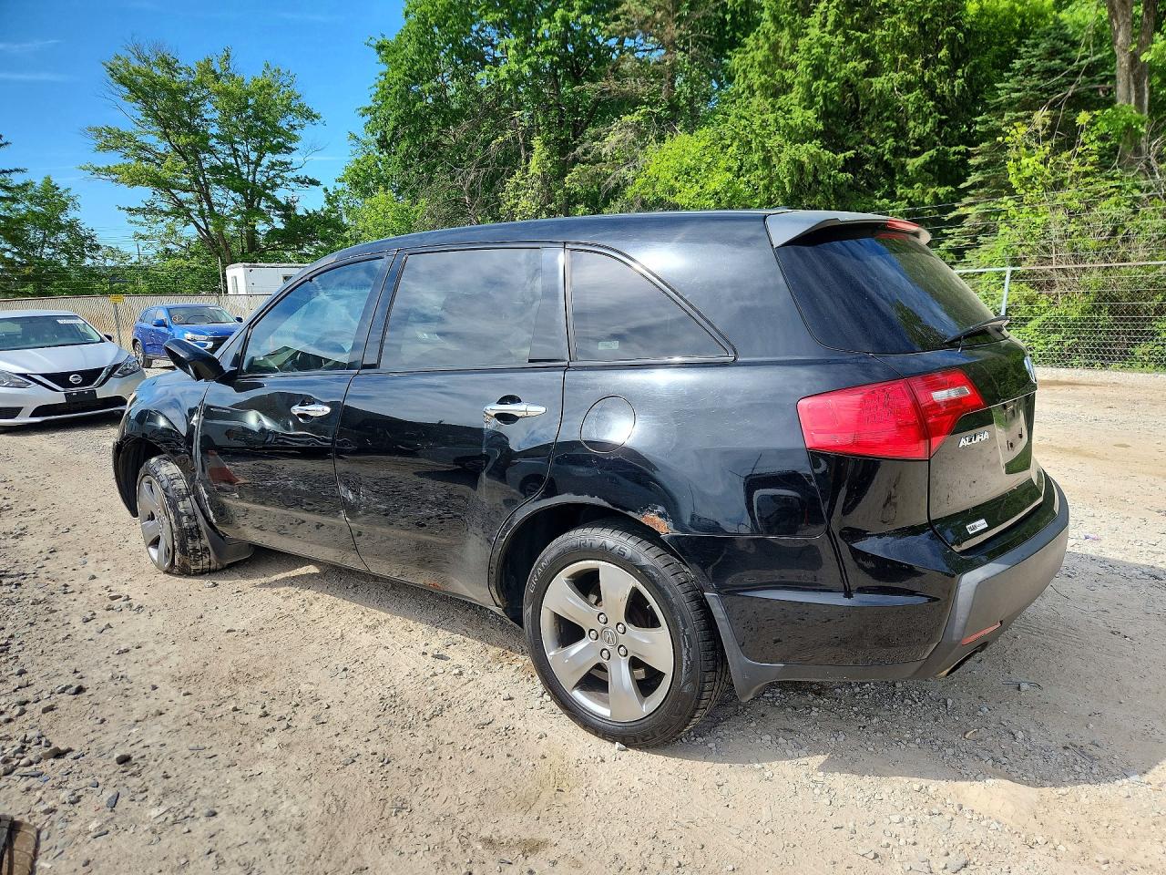 2007 Acura Mdx Sport Black vin: 2HNYD28557H509293