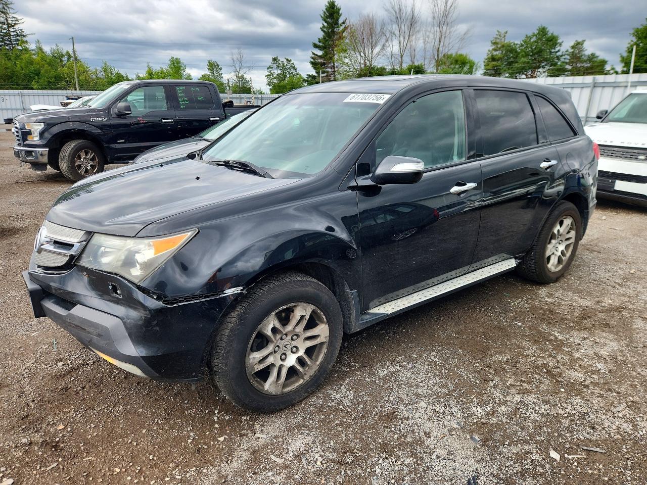 2008 Acura Mdx Sport Black vin: 2HNYD28558H005389