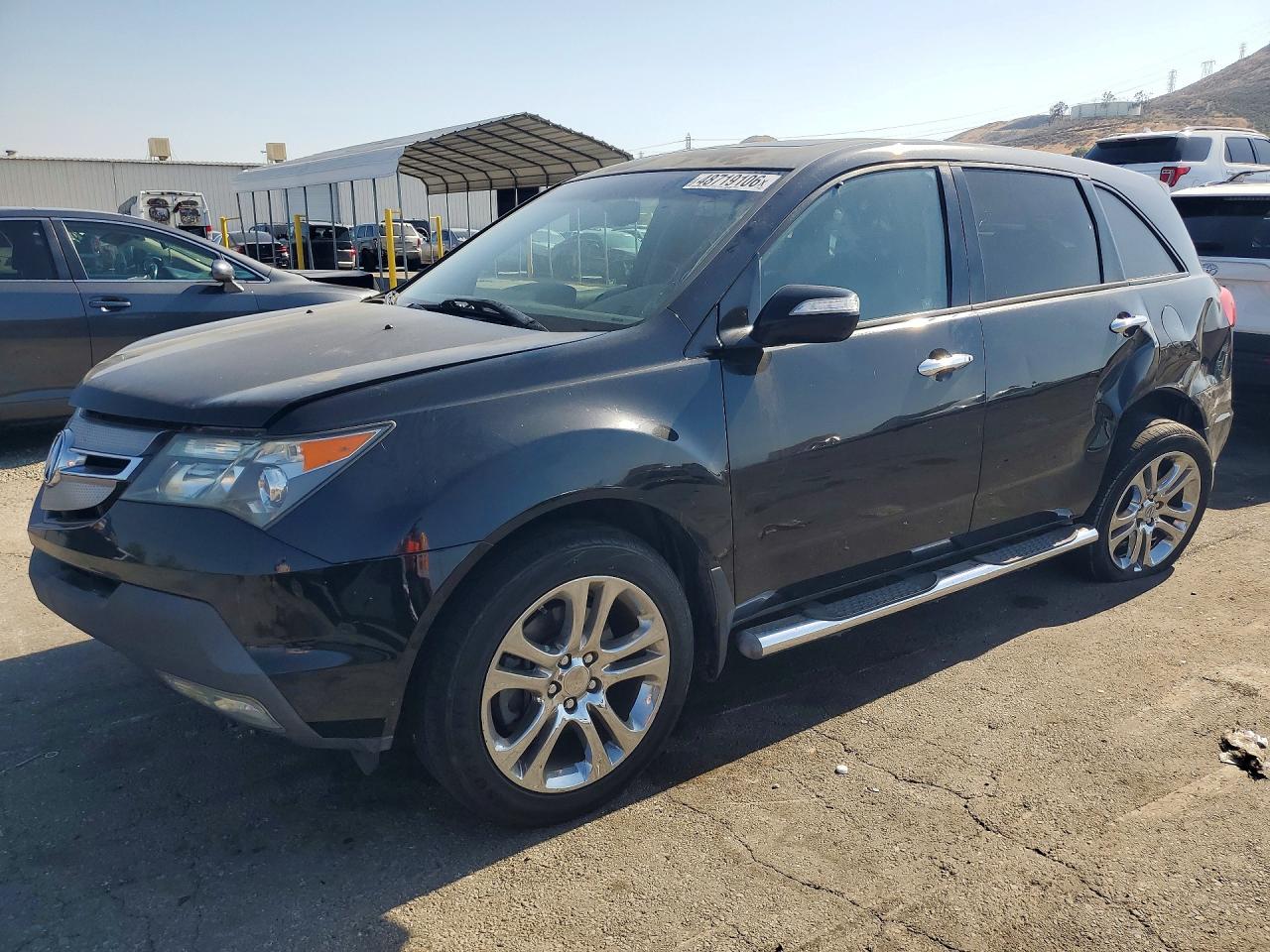 2008 Acura Mdx Sport Black vin: 2HNYD28558H520893