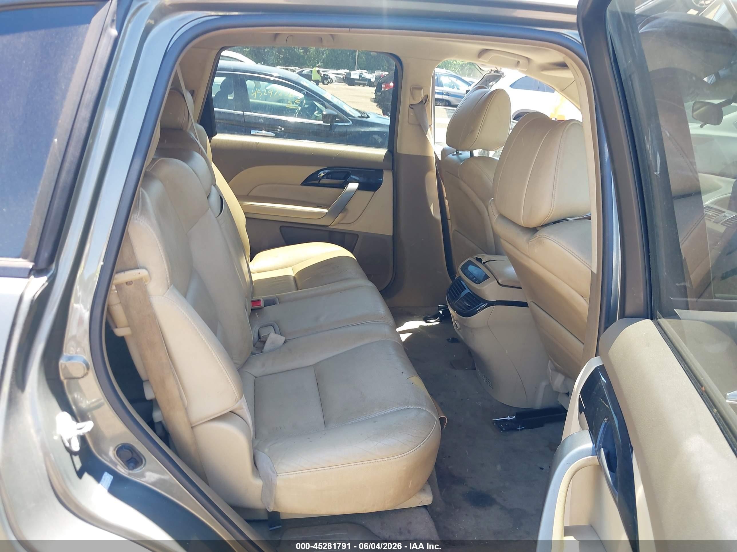 2007 Acura Mdx Sport Package Серый vin: 2HNYD28587H503875