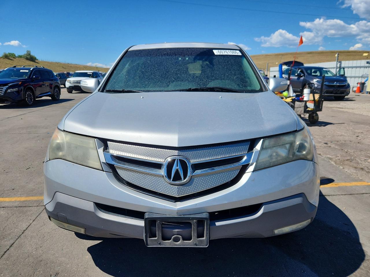 2008 Acura Mdx Technology Silver vin: 2HNYD28608H554474