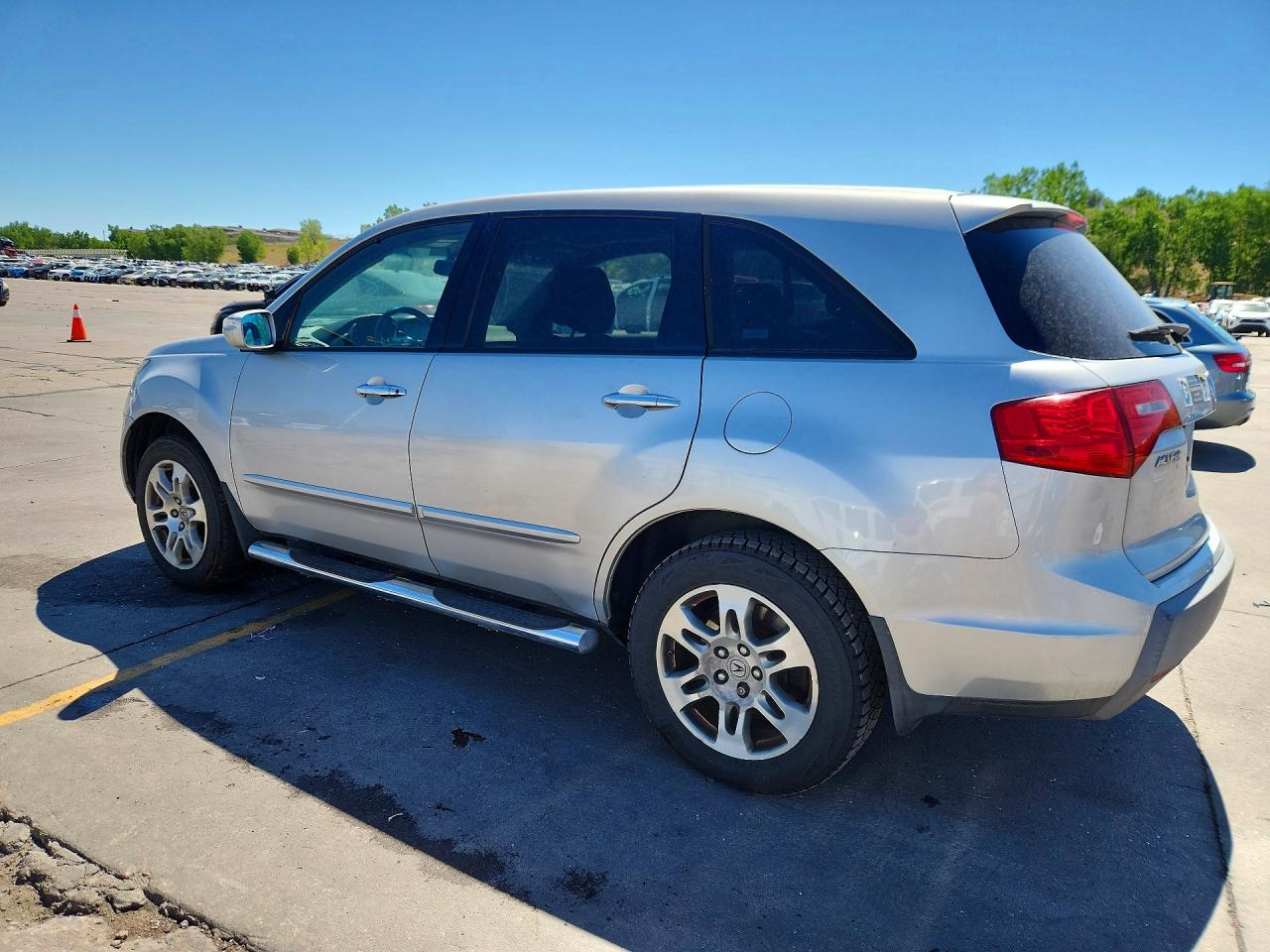 2008 Acura Mdx Technology Silver vin: 2HNYD28608H554474