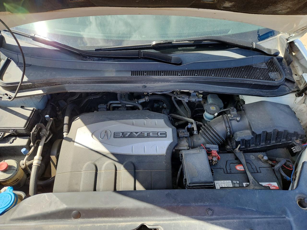 2009 Acura Mdx Technology White vin: 2HNYD28609H006069