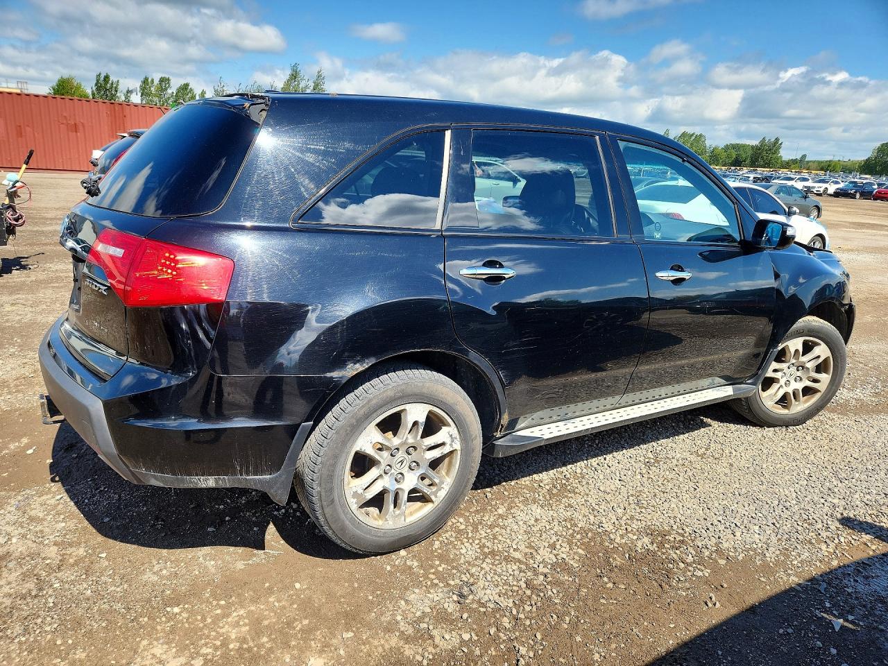 2009 Acura Mdx Technology Black vin: 2HNYD28609H006816