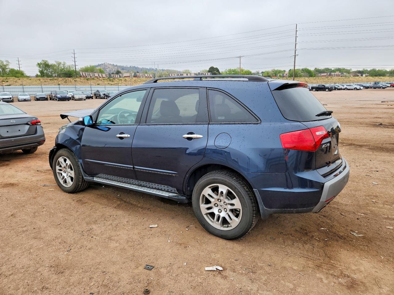 2009 Acura Mdx Technology Blue vin: 2HNYD28609H507575