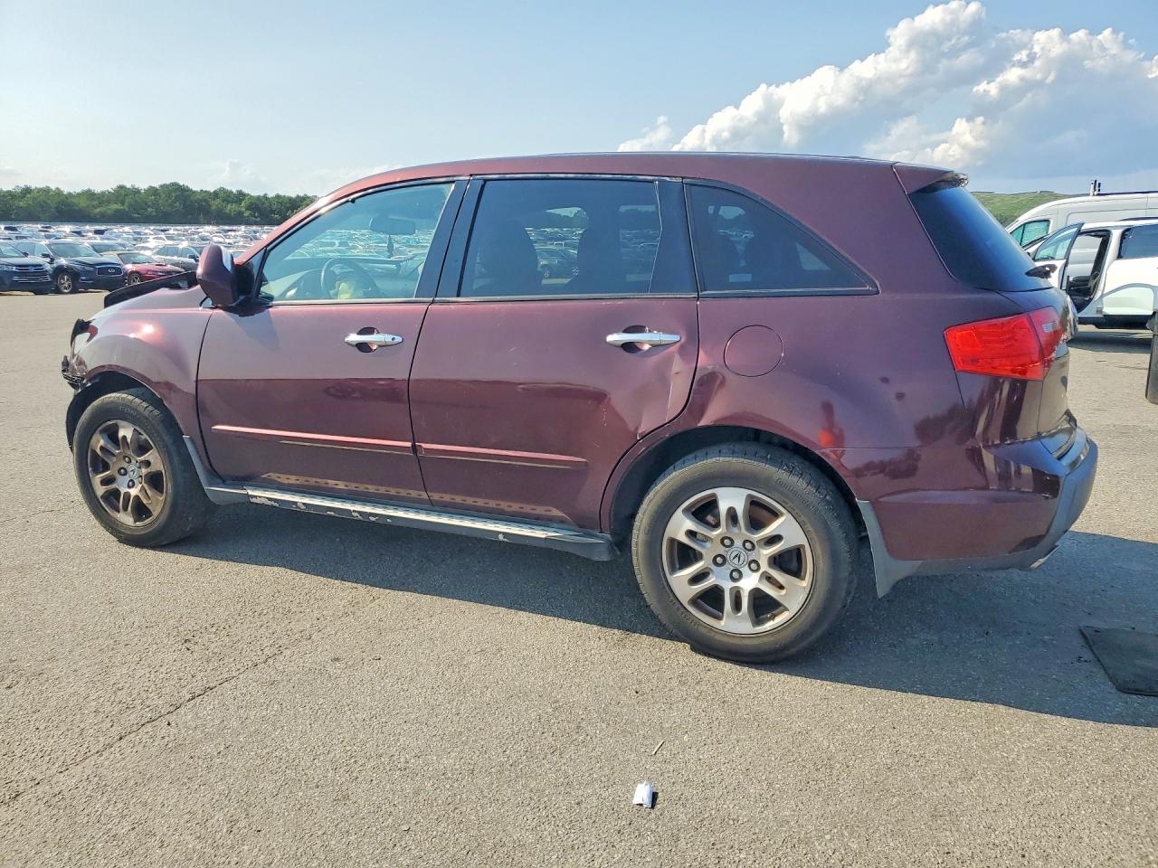 2009 Acura Mdx Technology Burgundy vin: 2HNYD28609H519936