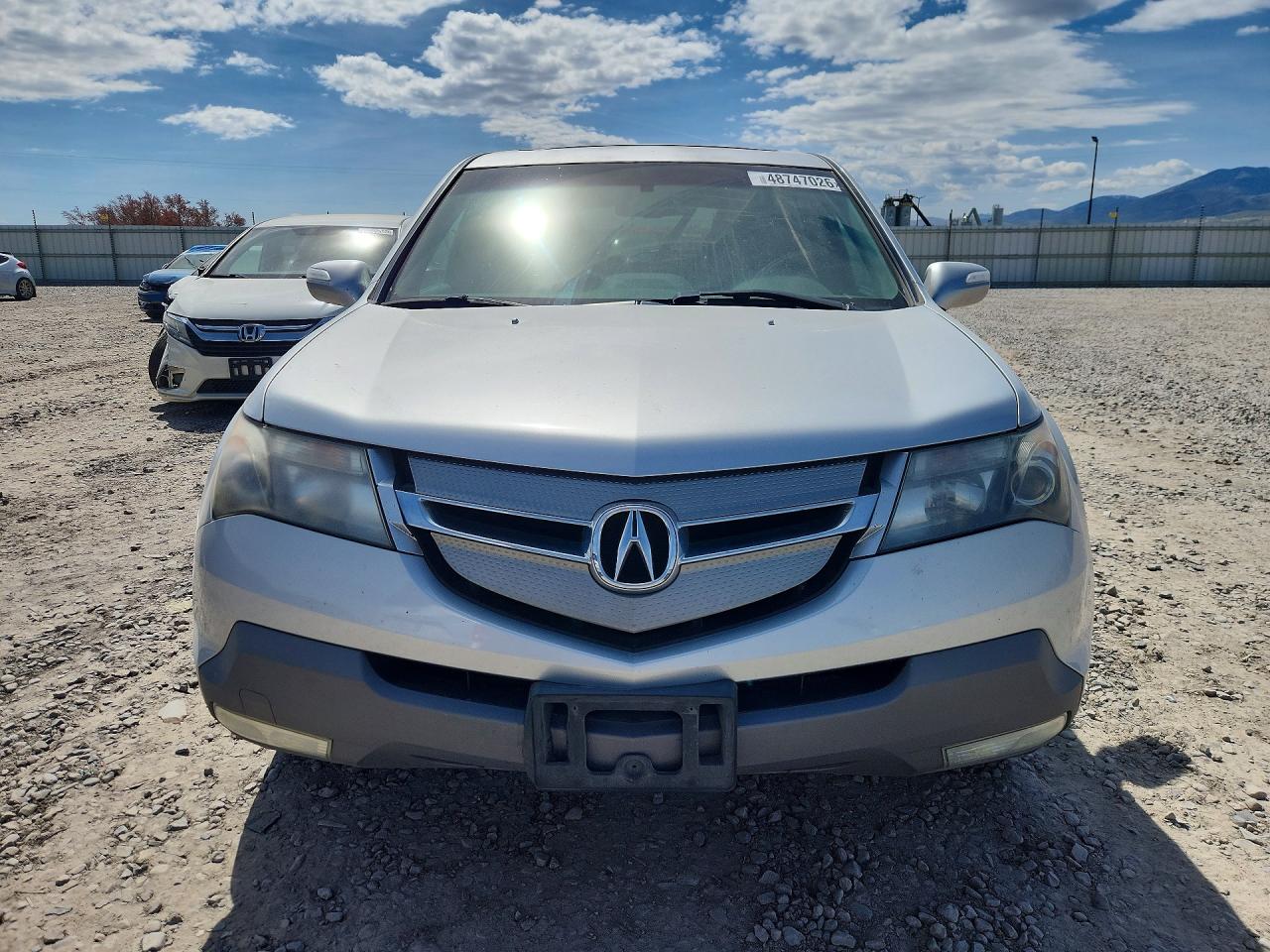 2009 Acura Mdx Technology Silver vin: 2HNYD28619H500103