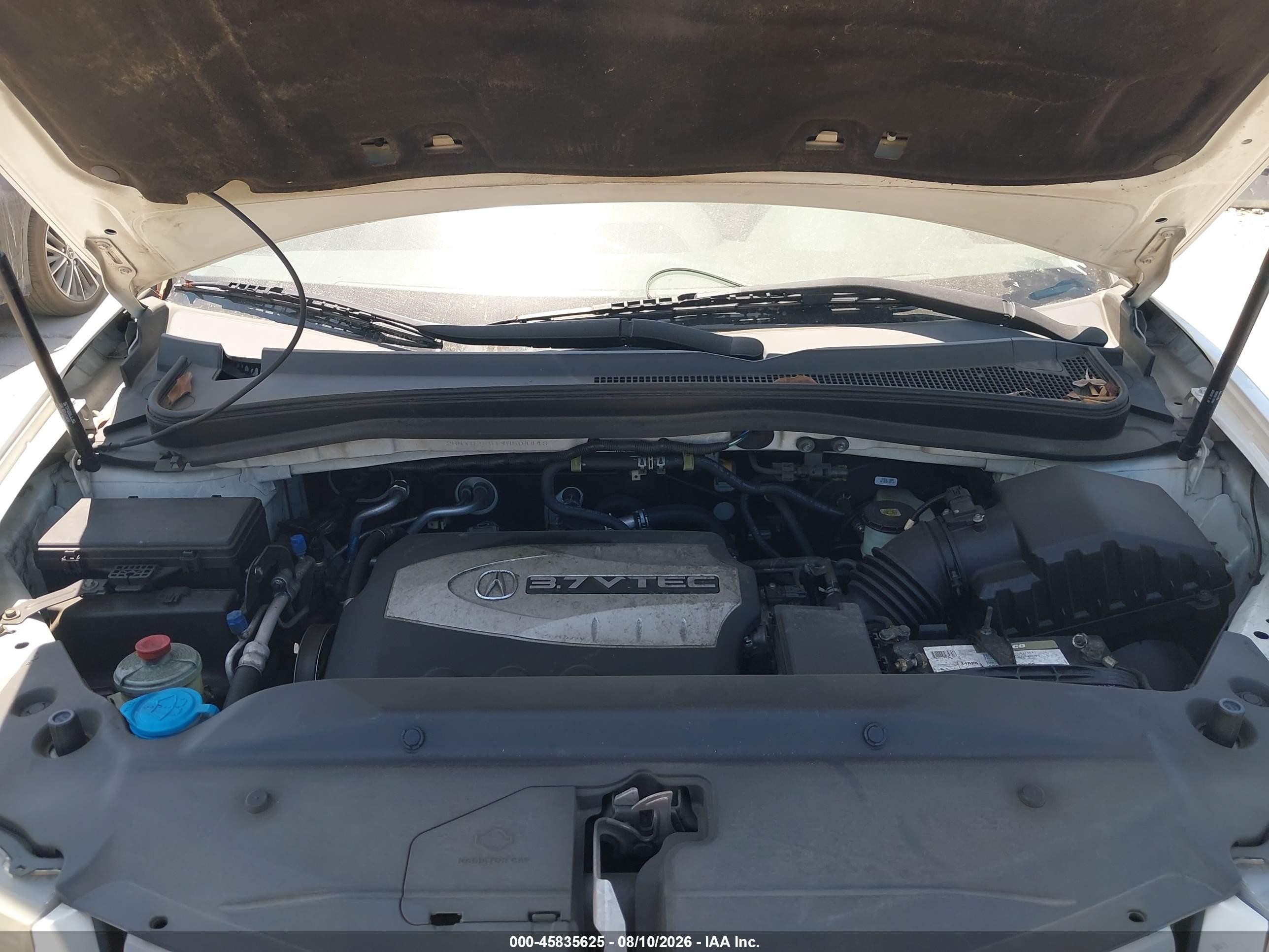 2009 Acura Mdx Technology Package Белый vin: 2HNYD28619H504443