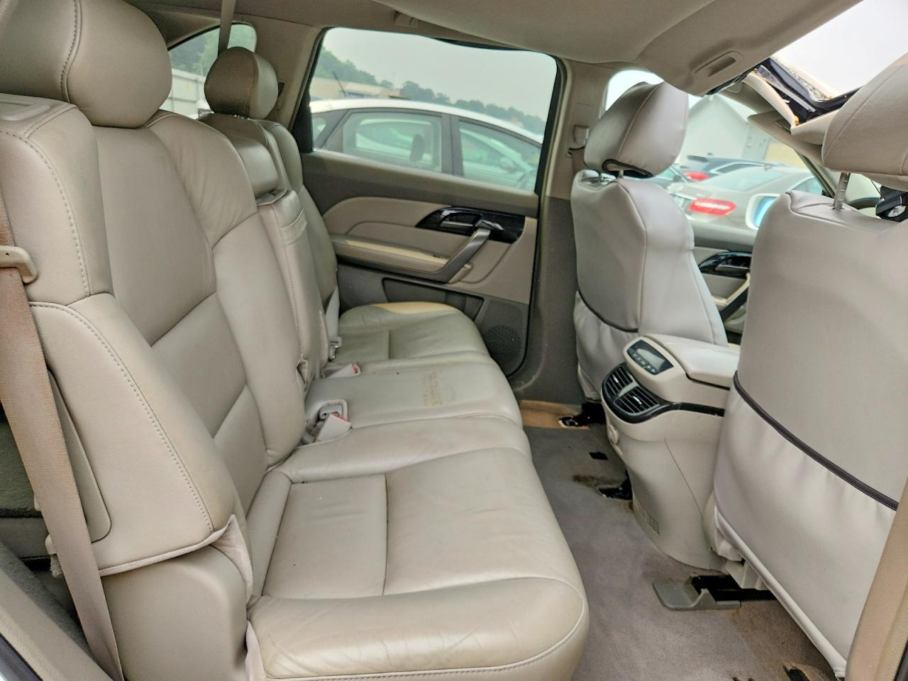 2009 Acura Mdx Technology White vin: 2HNYD28629H503317