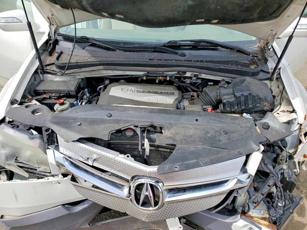 2009 Acura Mdx Technology White vin: 2HNYD28629H505486