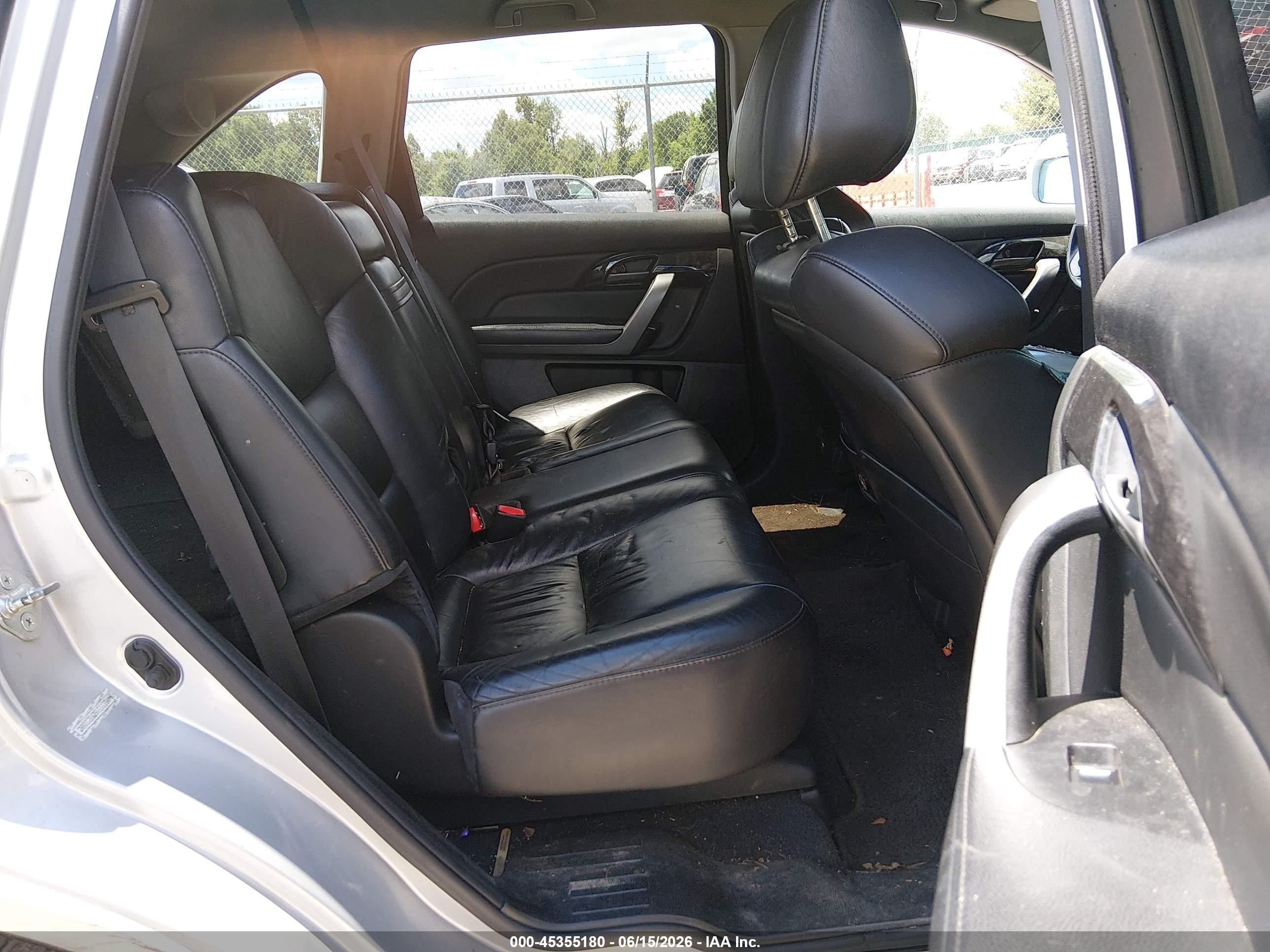 2009 Acura Mdx Technology Package Silver vin: 2HNYD28629H511854
