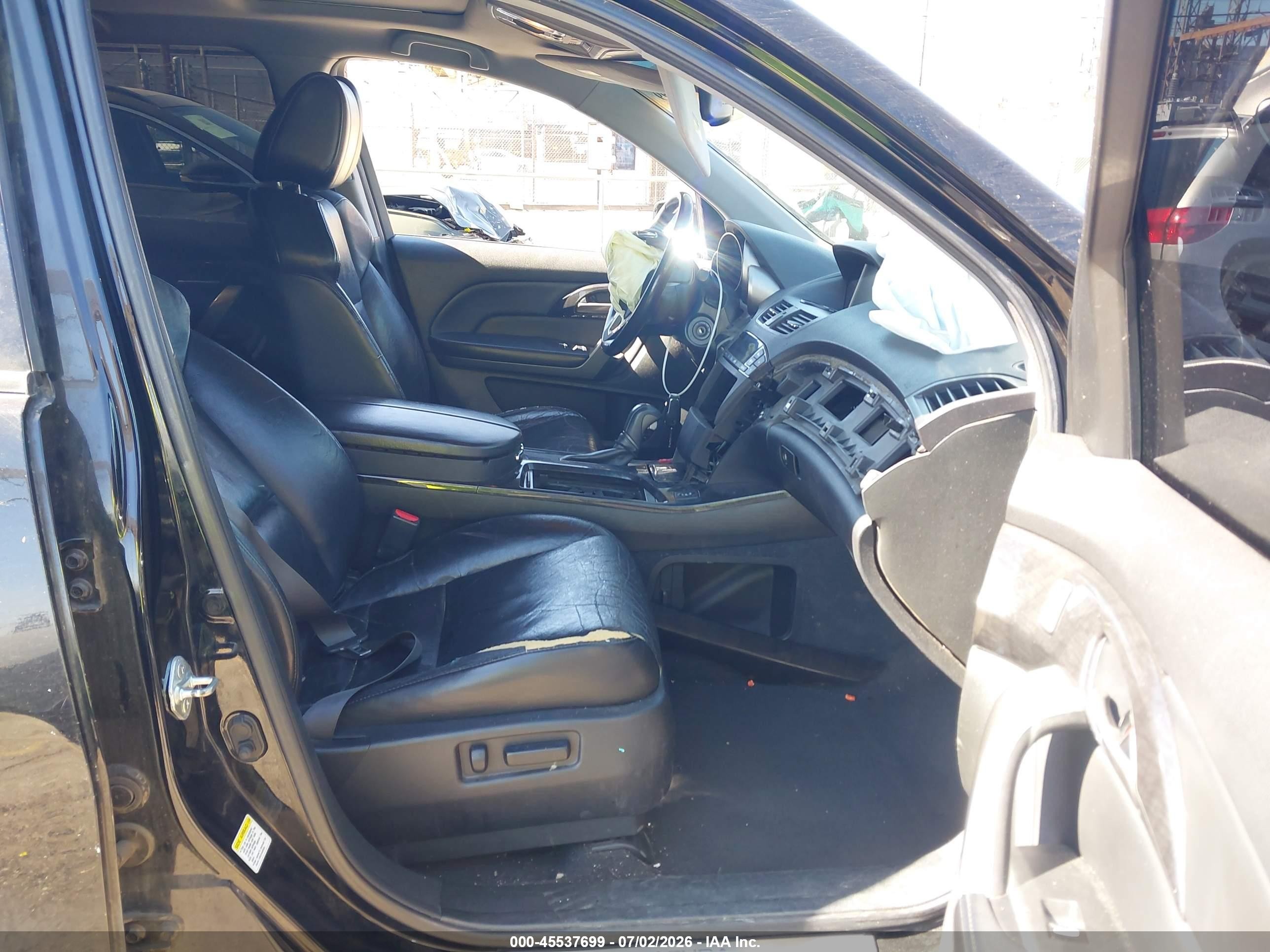 2009 Acura Mdx Technology Package Black vin: 2HNYD28629H520392