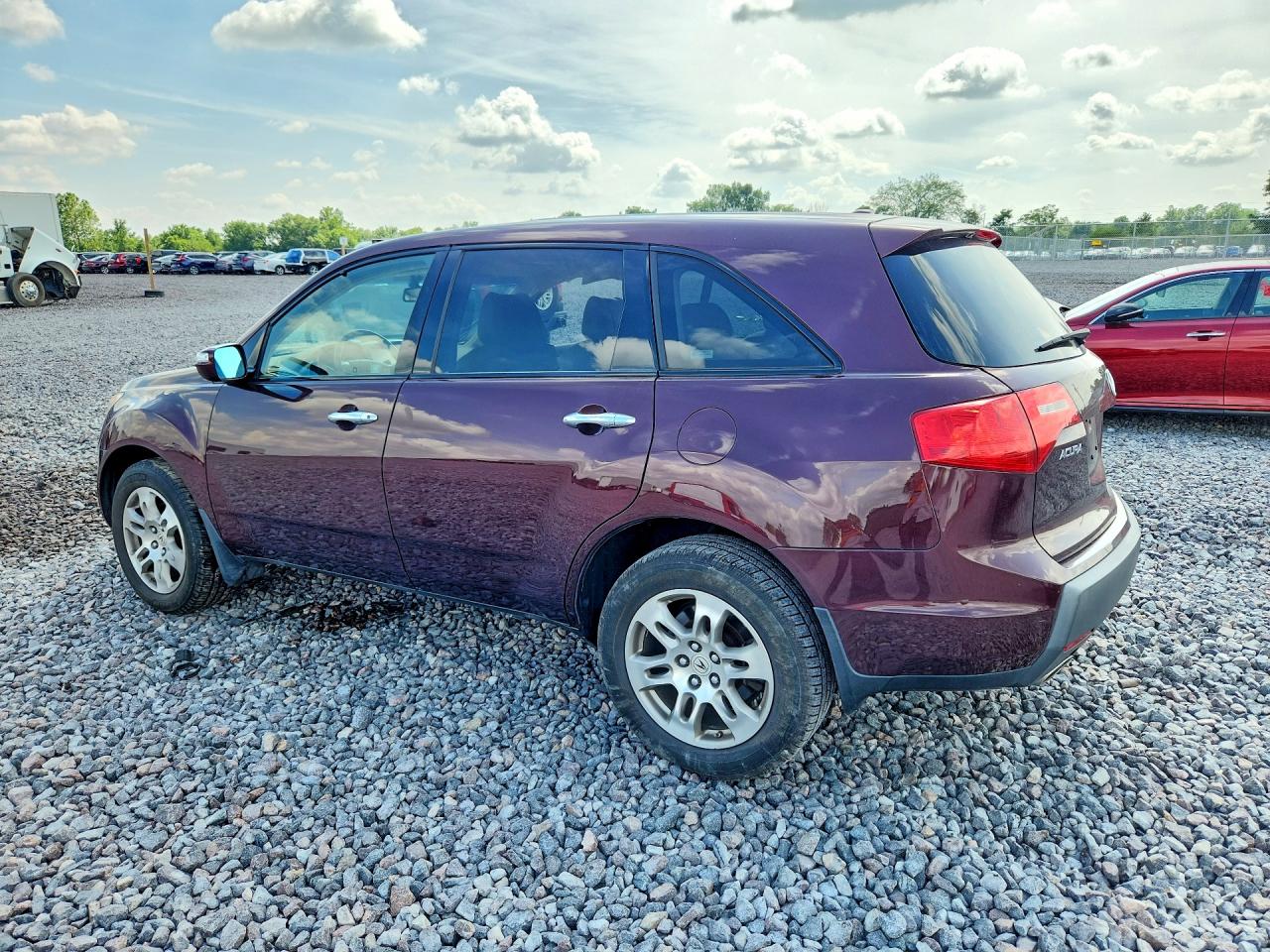 2009 Acura Mdx Maroon vin: 2HNYD28629H521073