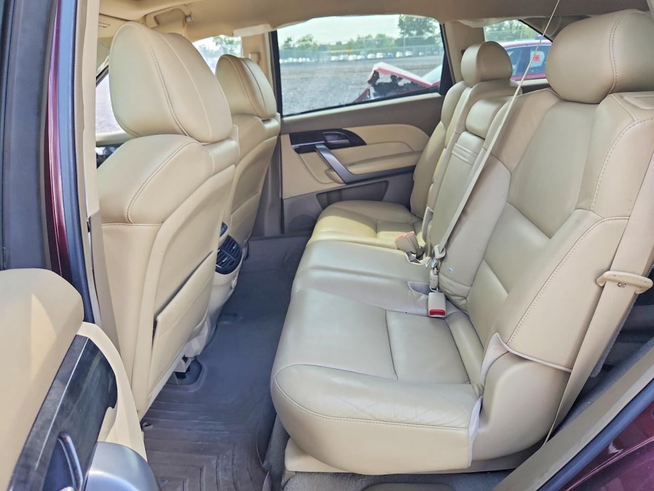 2009 Acura Mdx Maroon vin: 2HNYD28629H521073