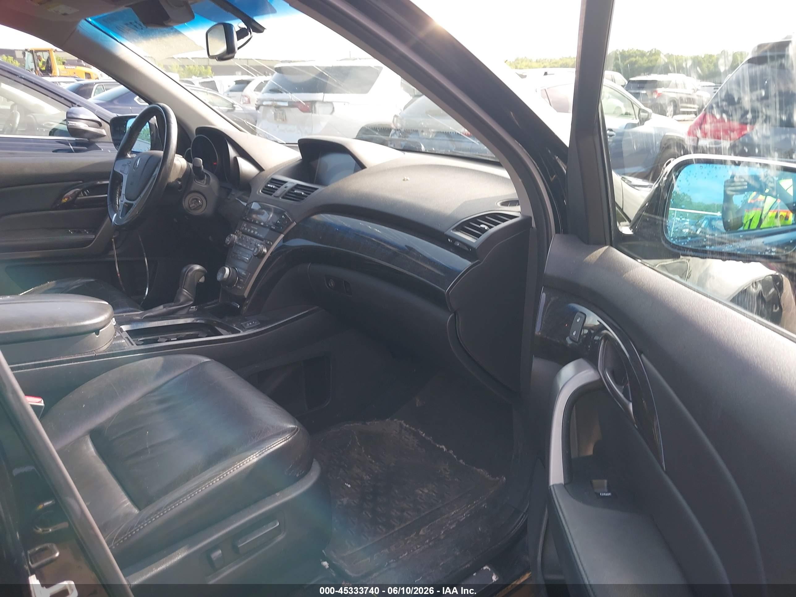 2009 Acura Mdx Technology Package Черный vin: 2HNYD28629H524569