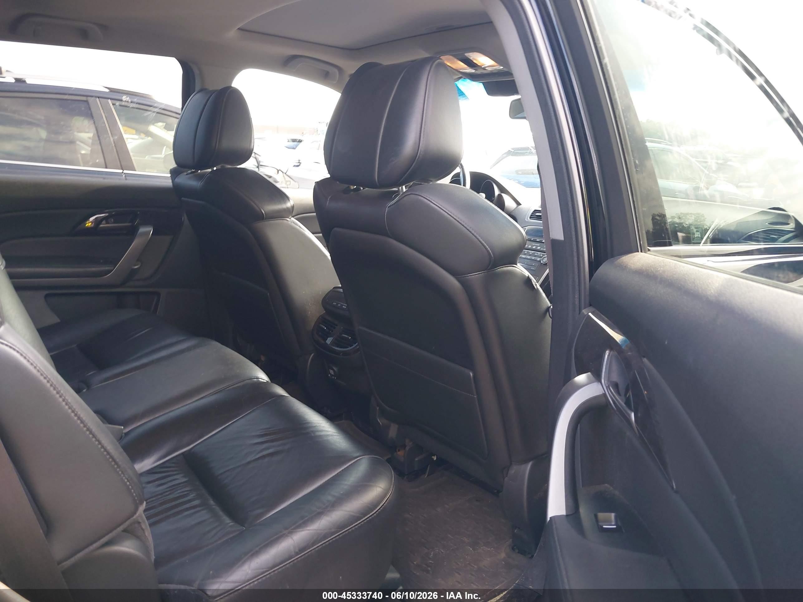 2009 Acura Mdx Technology Package Черный vin: 2HNYD28629H524569