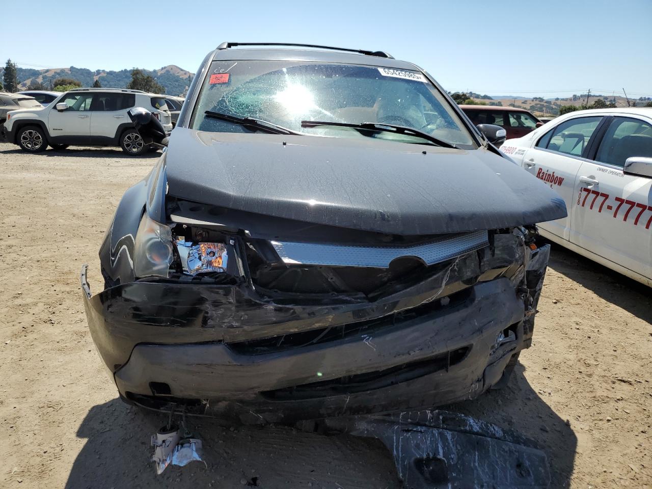 2009 Acura Mdx Technology Black vin: 2HNYD28629H527780