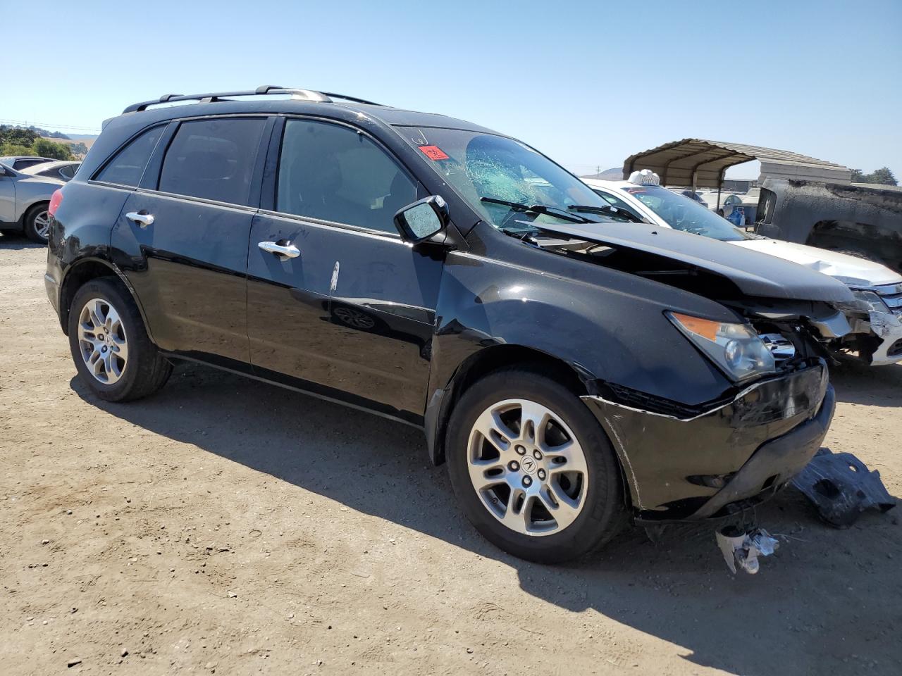 2009 Acura Mdx Technology Black vin: 2HNYD28629H527780