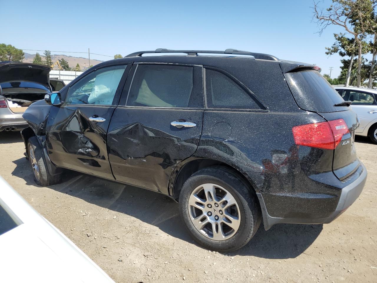 2009 Acura Mdx Technology Black vin: 2HNYD28629H527780