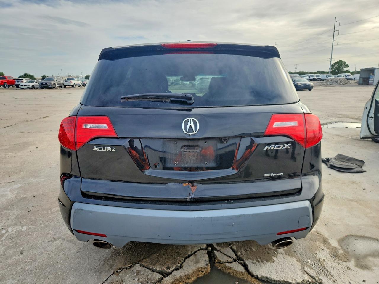 2009 Acura Mdx Technology Black vin: 2HNYD28629H528024