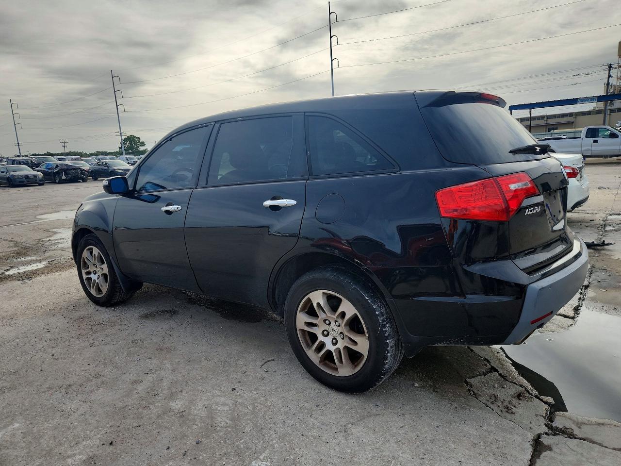 2009 Acura Mdx Technology Black vin: 2HNYD28629H528024