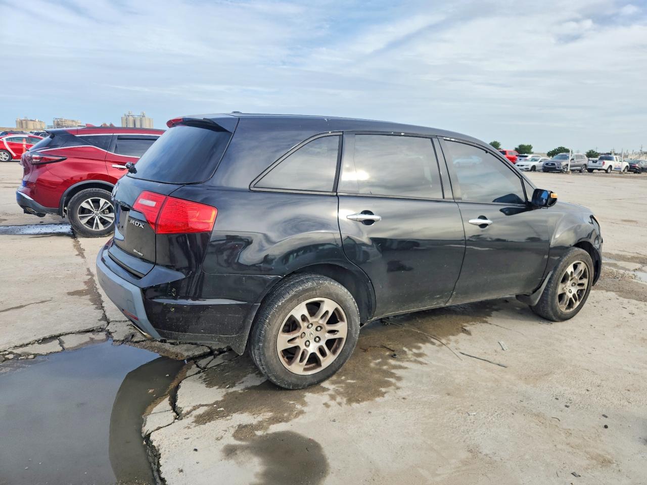 2009 Acura Mdx Technology Black vin: 2HNYD28629H528024