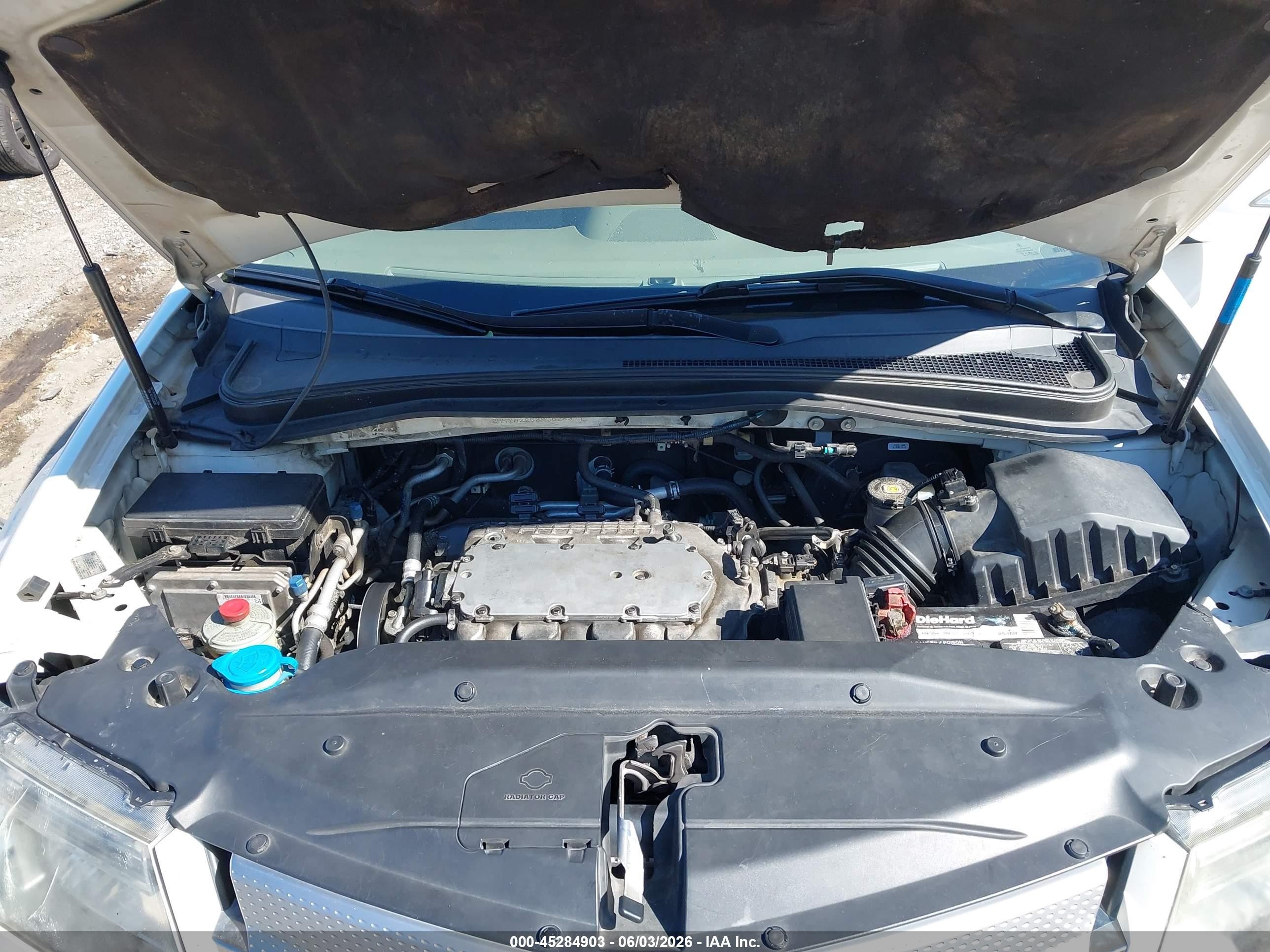 2009 Acura Mdx Technology Package White vin: 2HNYD28629H528377