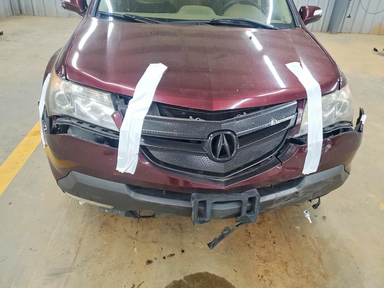 2008 Acura Mdx Technology Красный vin: 2HNYD28638H545915