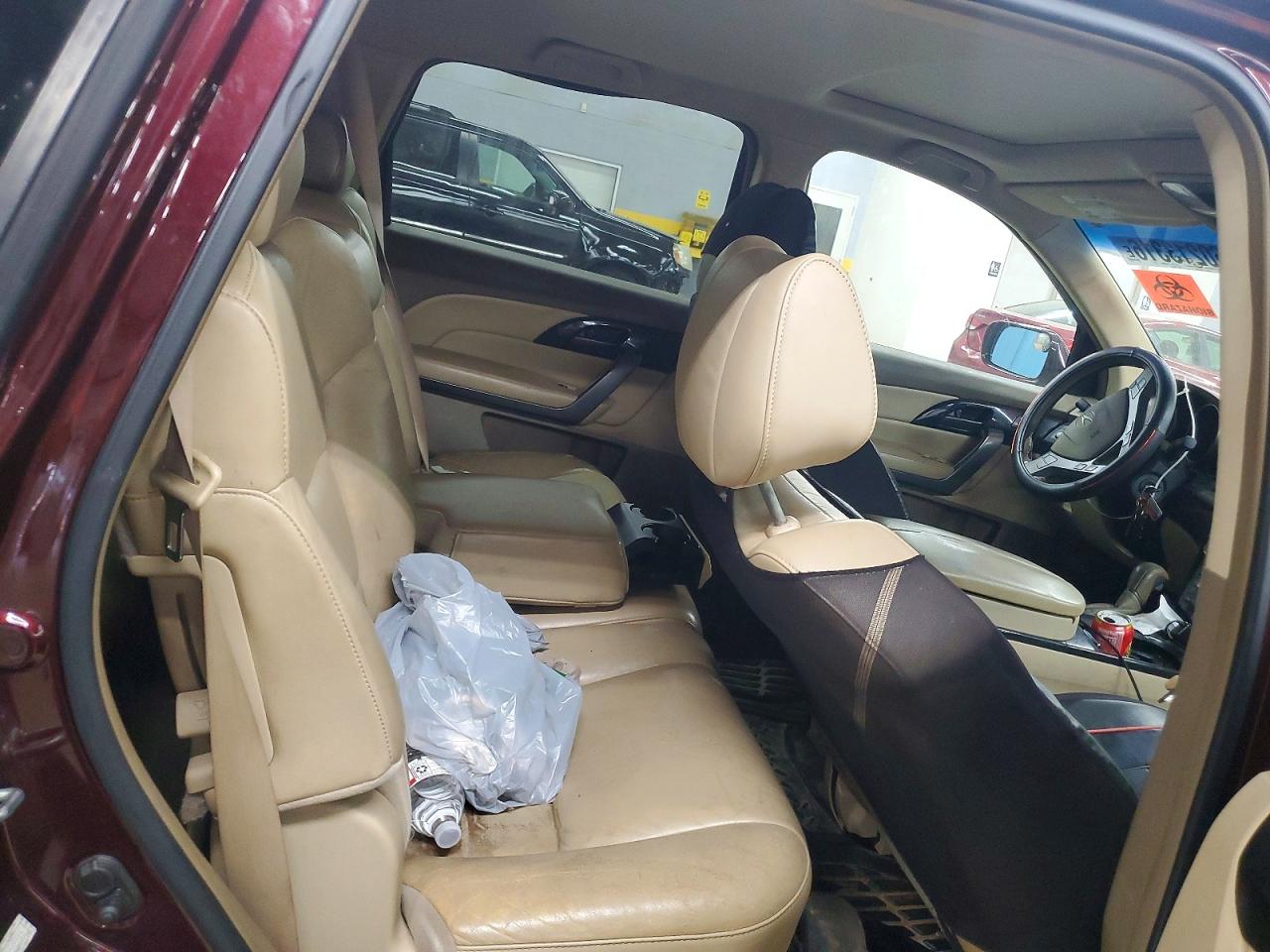 2008 Acura Mdx Technology Красный vin: 2HNYD28638H545915