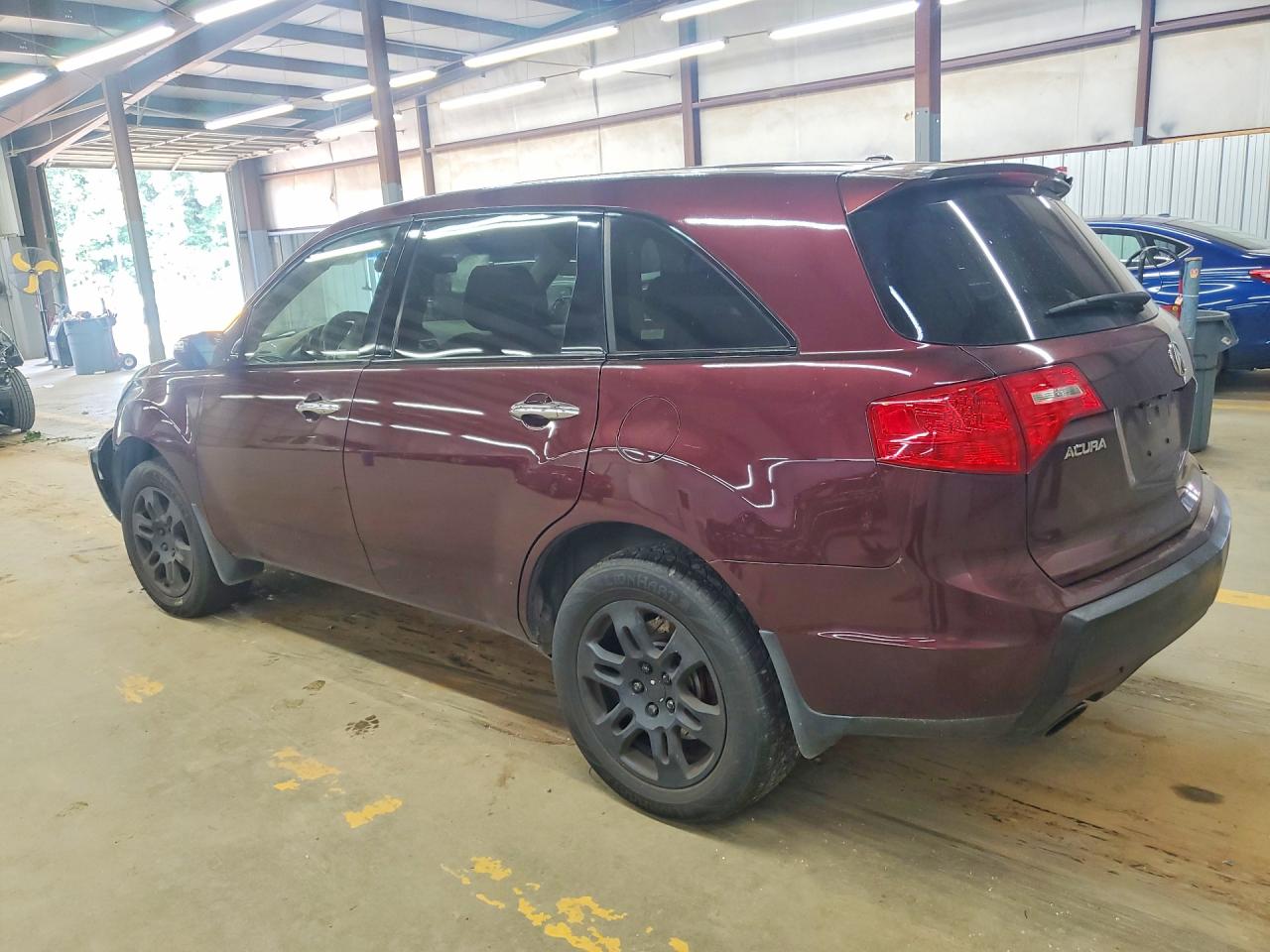 2008 Acura Mdx Technology Красный vin: 2HNYD28638H545915