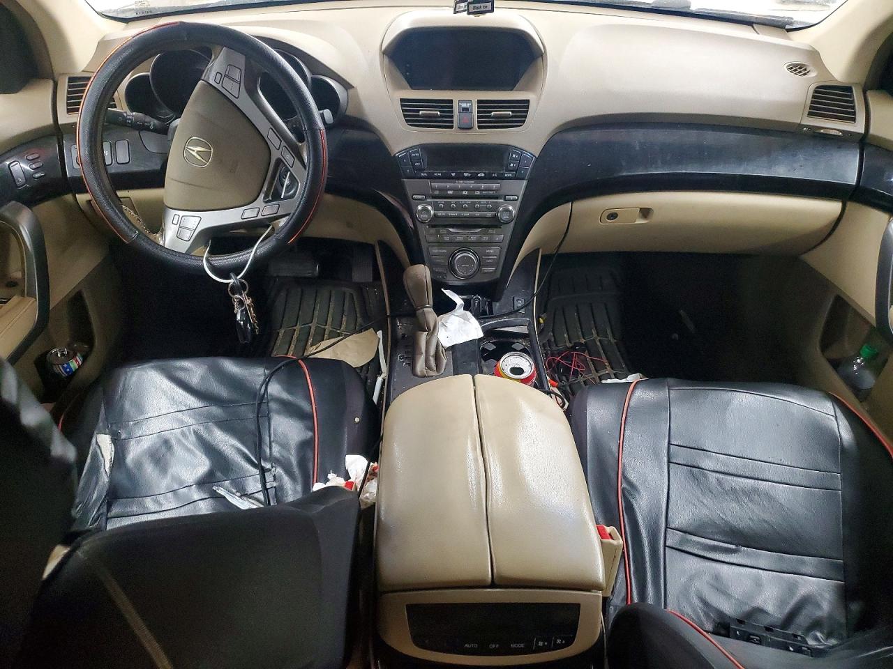 2008 Acura Mdx Technology Красный vin: 2HNYD28638H545915
