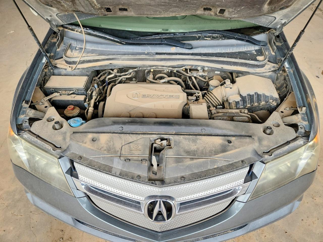 2008 Acura Mdx Technology Gray vin: 2HNYD28638H547065