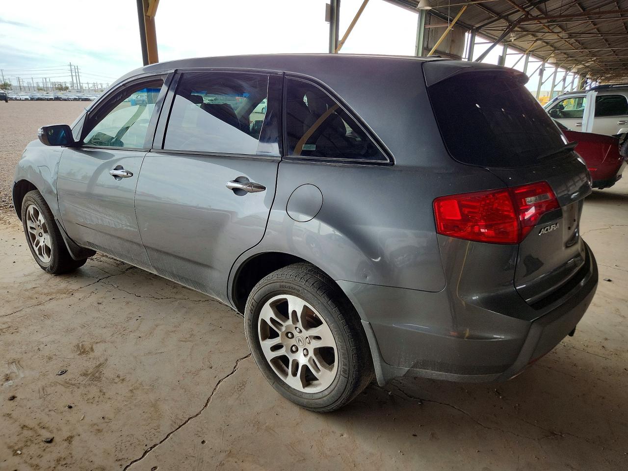 2008 Acura Mdx Technology Gray vin: 2HNYD28638H547065