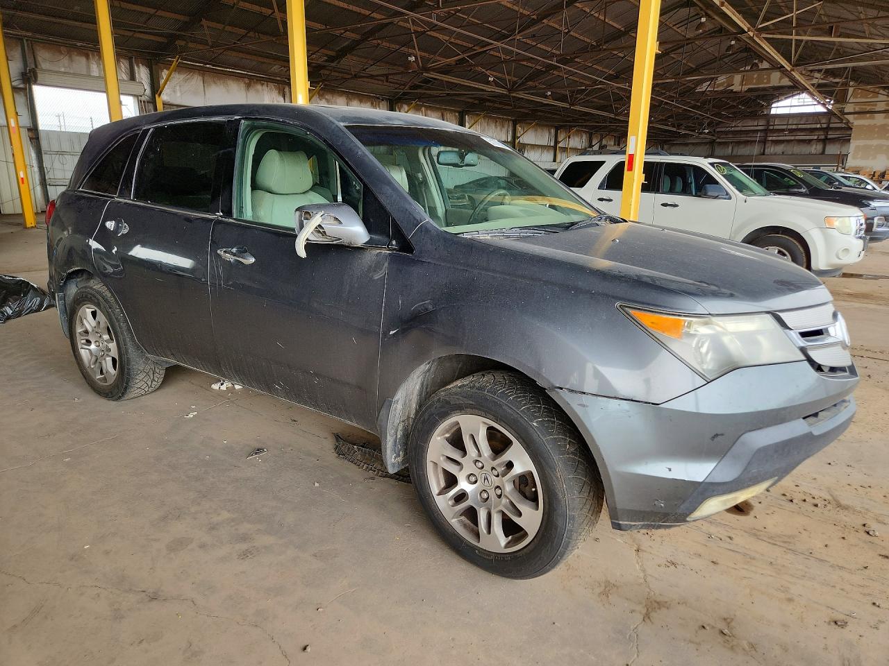 2008 Acura Mdx Technology Gray vin: 2HNYD28638H547065