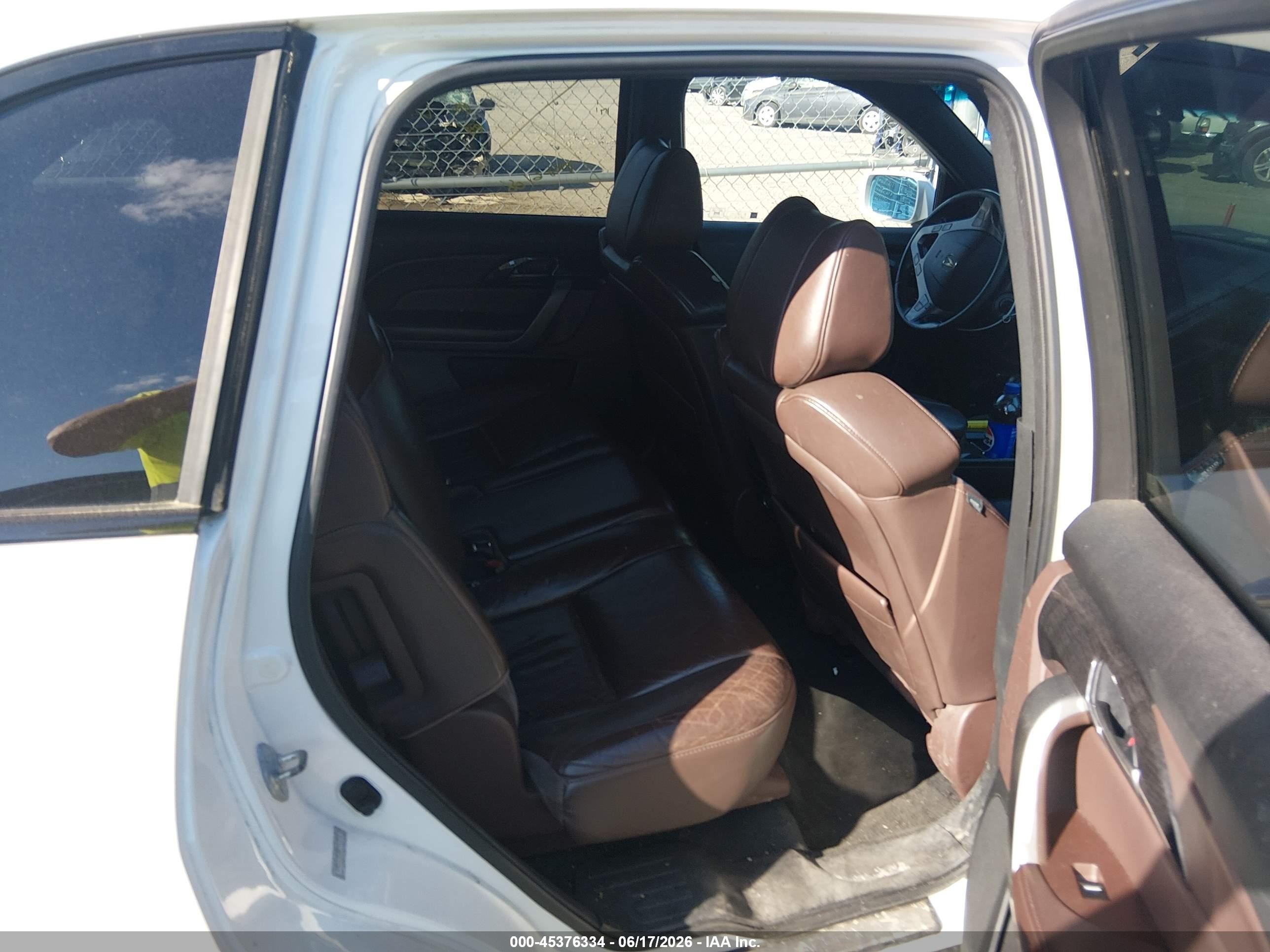 2008 Acura Mdx Technology Package White vin: 2HNYD28638H551553