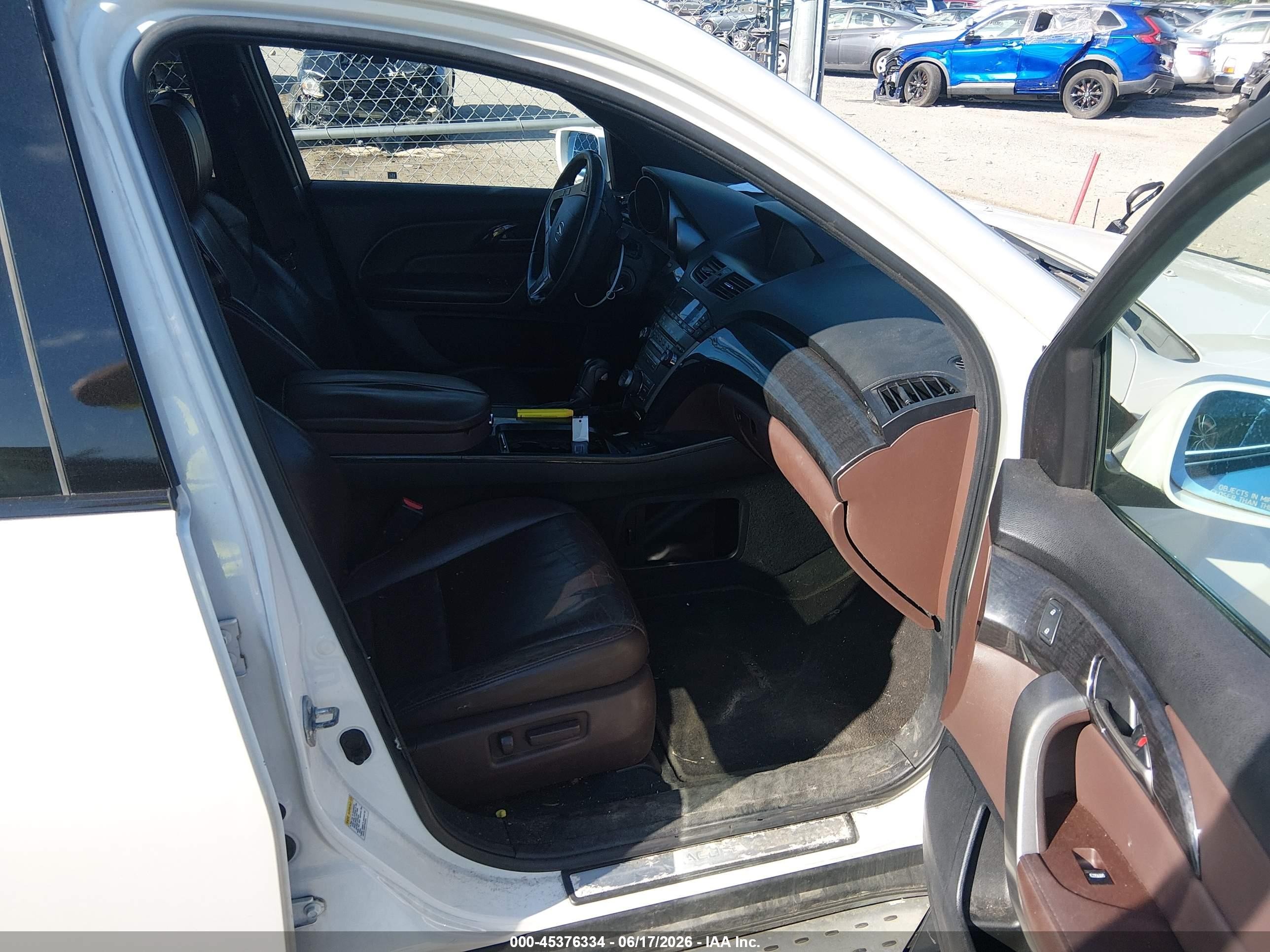 2008 Acura Mdx Technology Package White vin: 2HNYD28638H551553