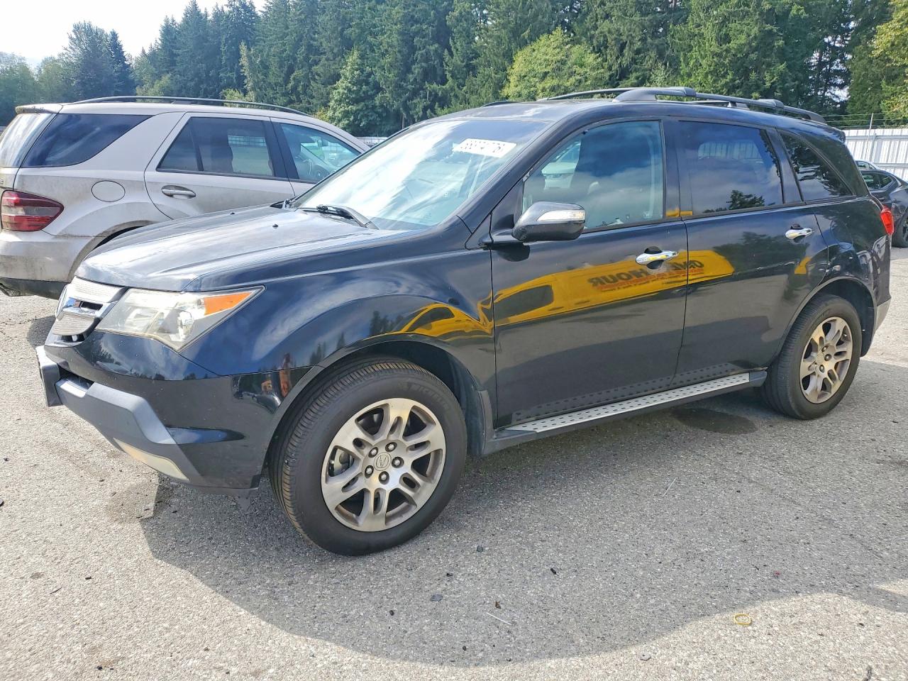 2009 Acura Mdx Technology Black vin: 2HNYD28639H531286