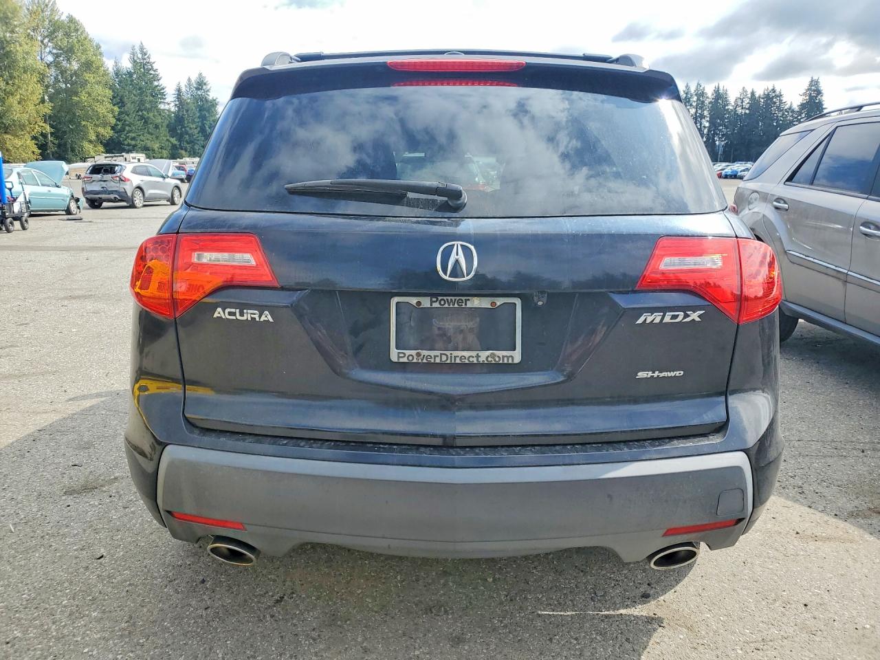 2009 Acura Mdx Technology Black vin: 2HNYD28639H531286