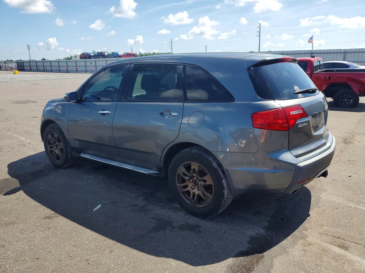 2008 Acura Mdx Technology Gray vin: 2HNYD28648H545809