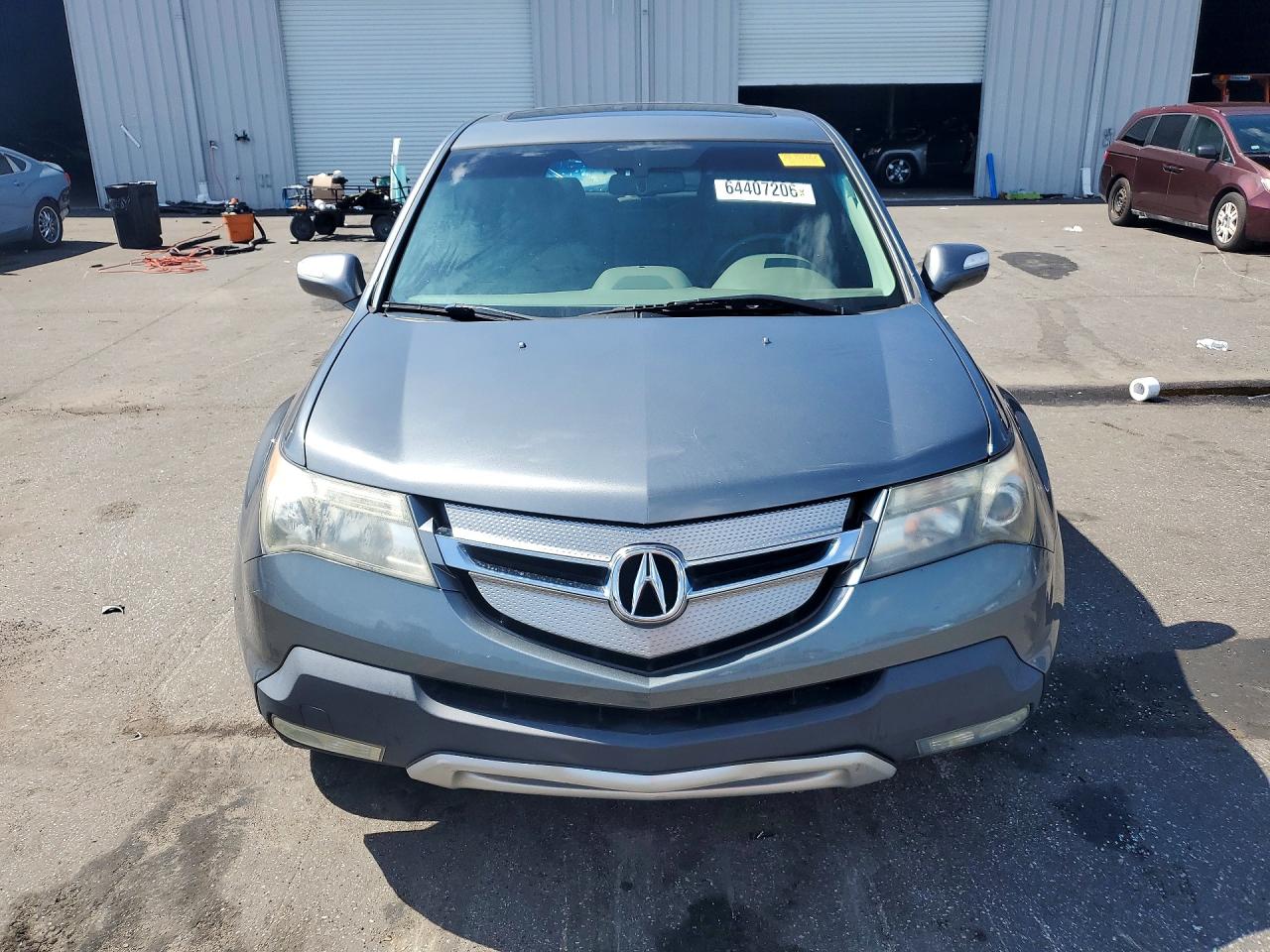2008 Acura Mdx Technology Gray vin: 2HNYD28648H545809