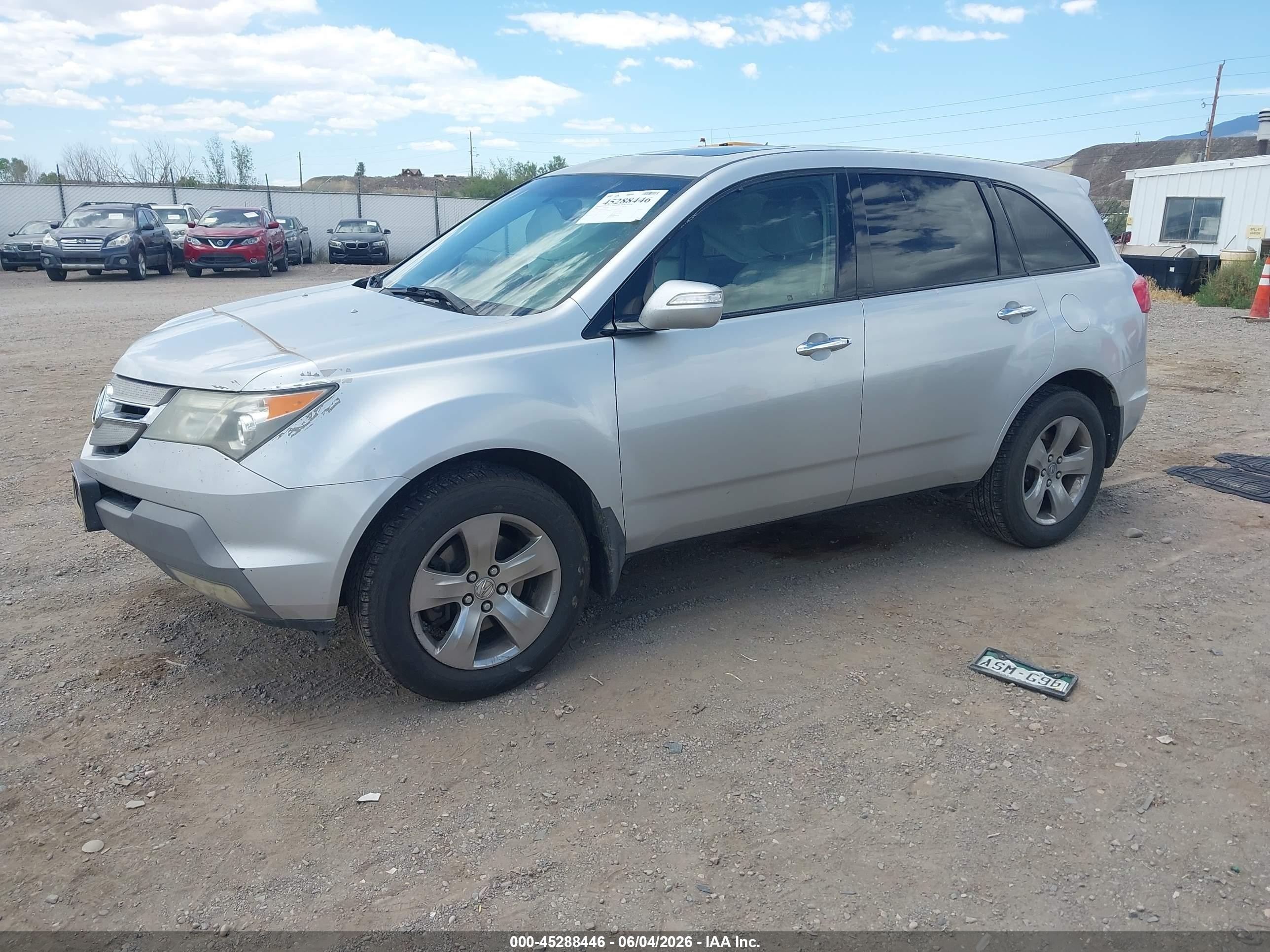 2008 Acura Mdx Technology Package White vin: 2HNYD28648H548581