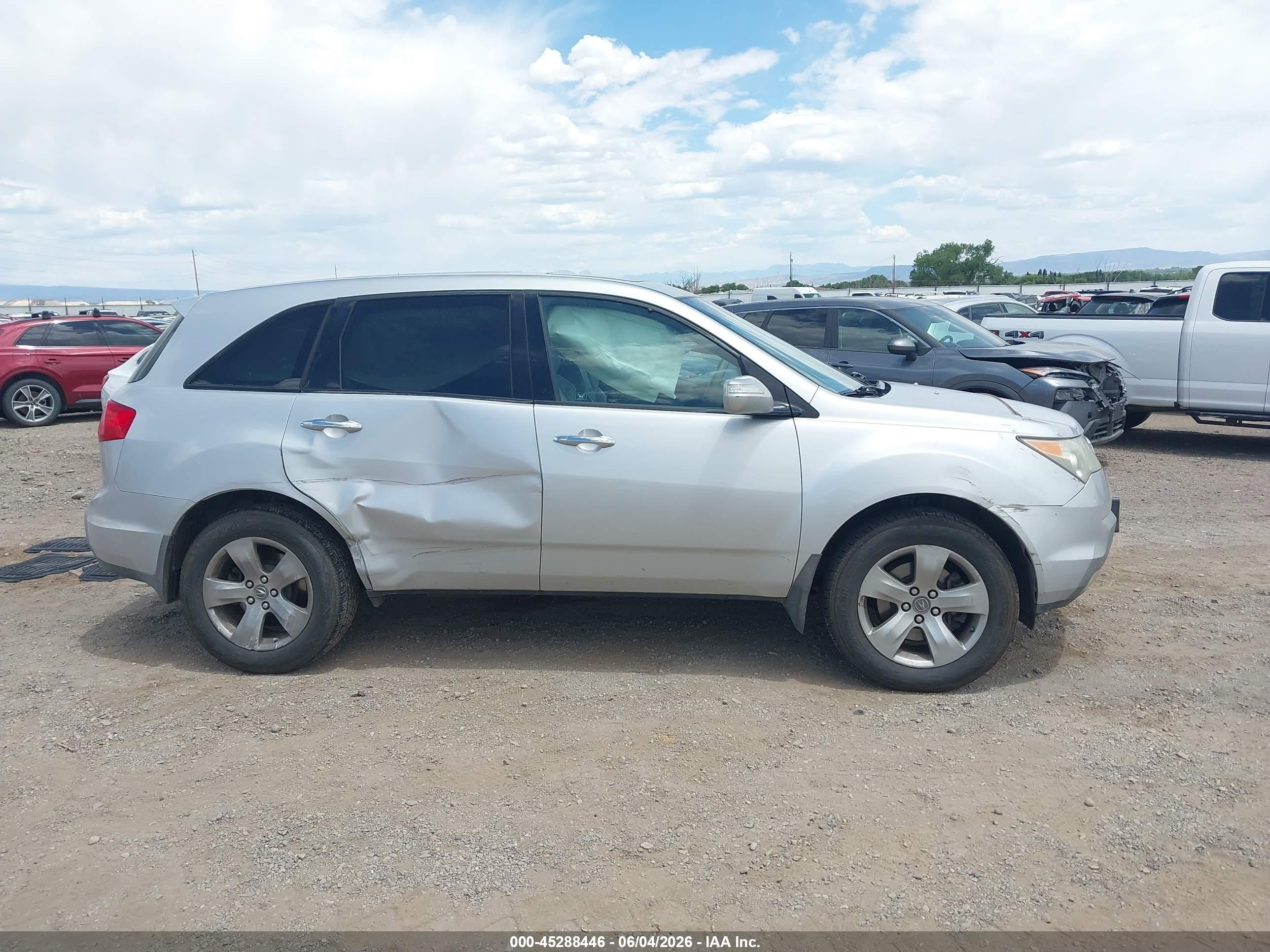 2008 Acura Mdx Technology Package White vin: 2HNYD28648H548581