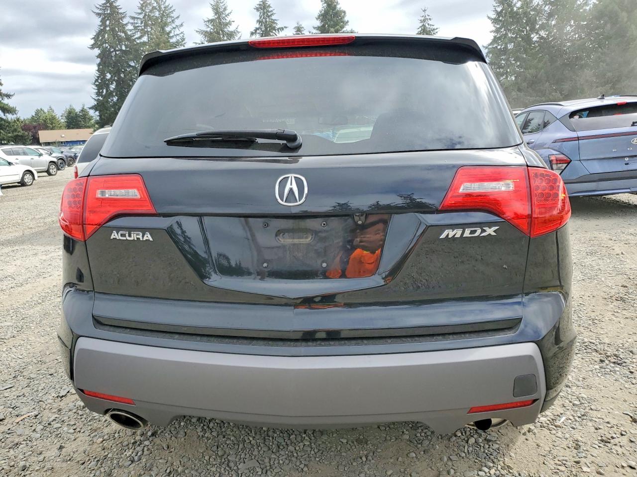 2009 Acura Mdx Technology Черный vin: 2HNYD28649H524833