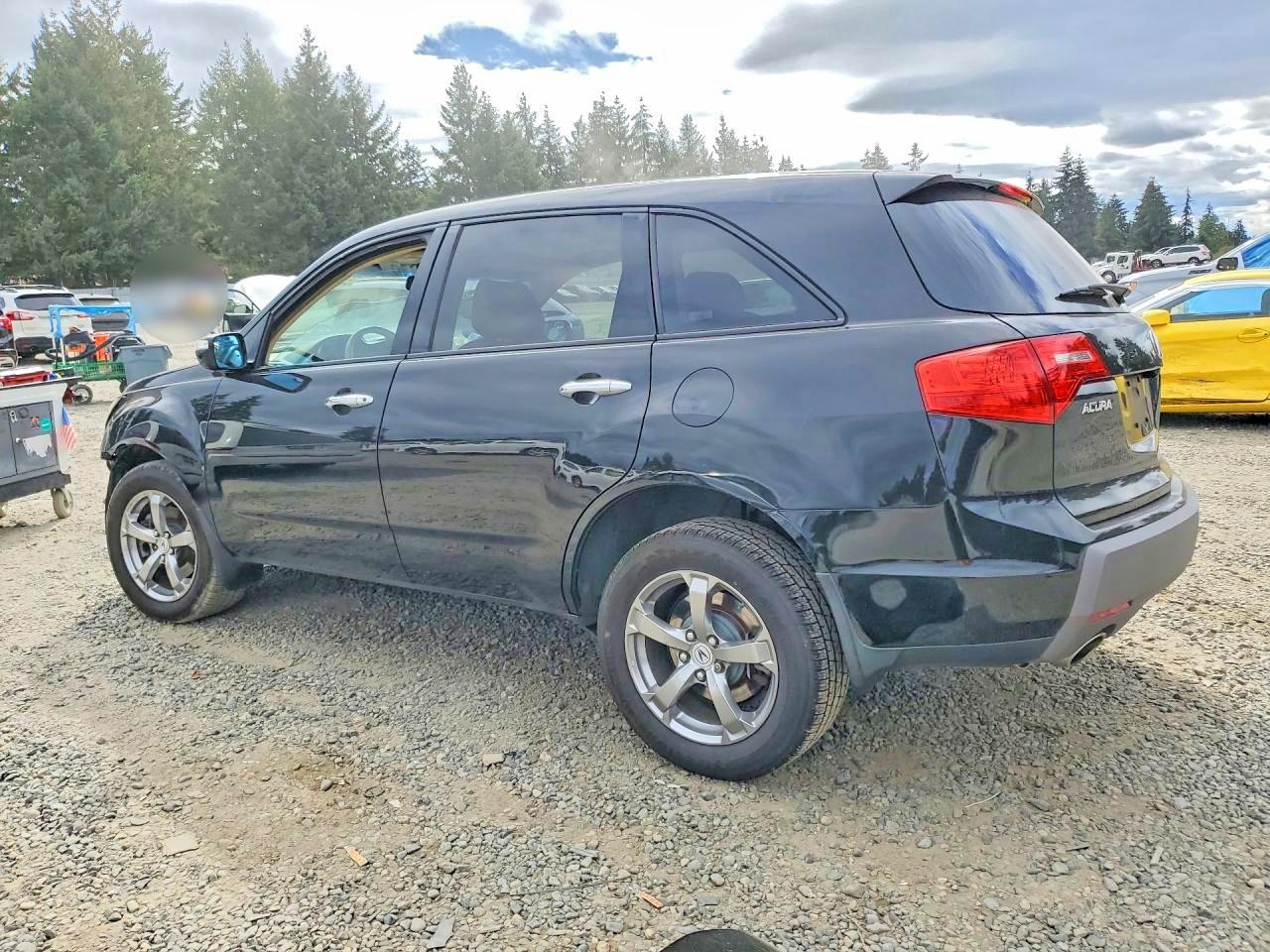 2009 Acura Mdx Technology Черный vin: 2HNYD28649H524833